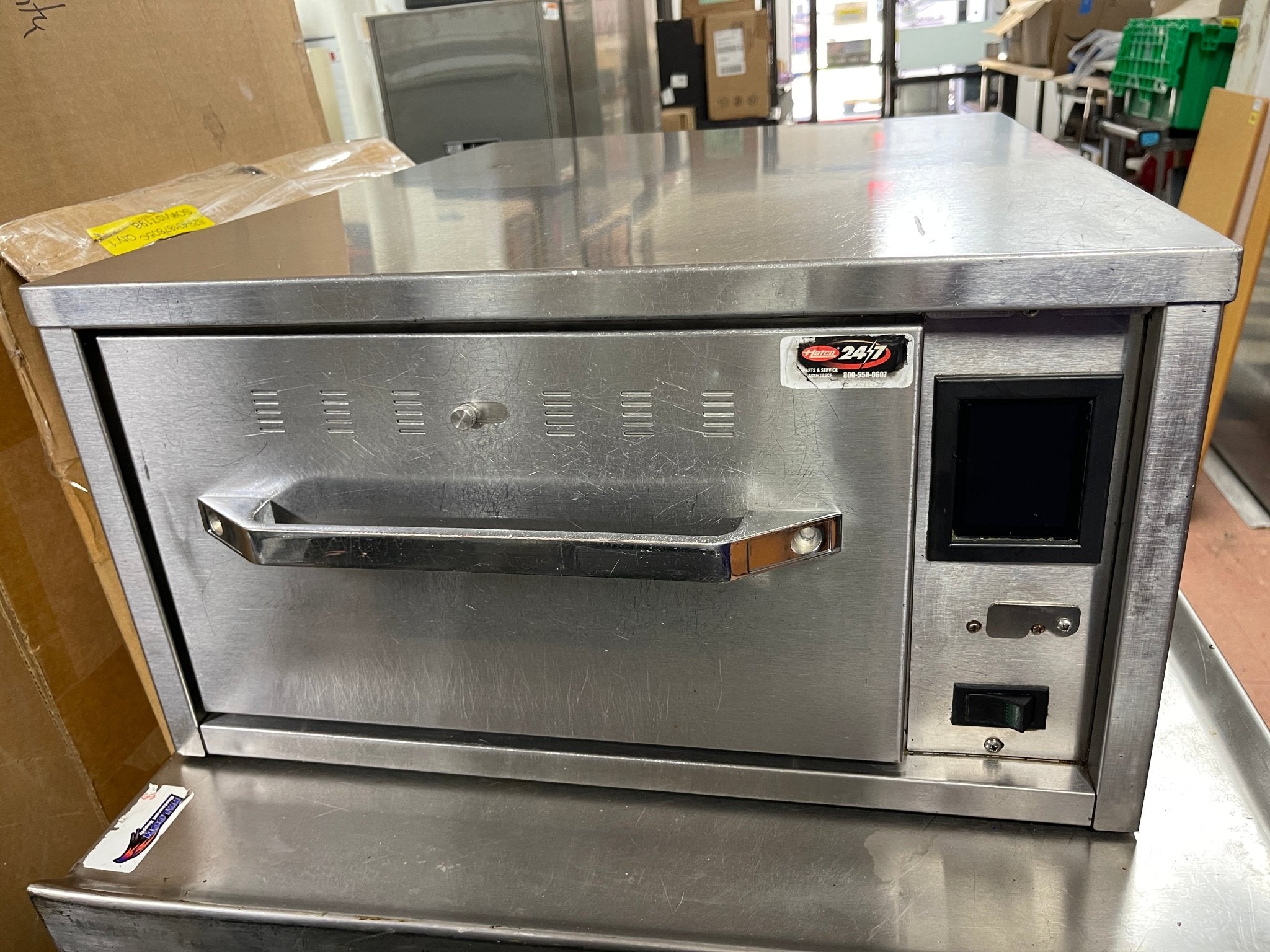 Used Hatco HDW - 1N Narrow Touch Screen Drawer Warmer - 120V, 450W - Falcon Restaurant Supply - 1