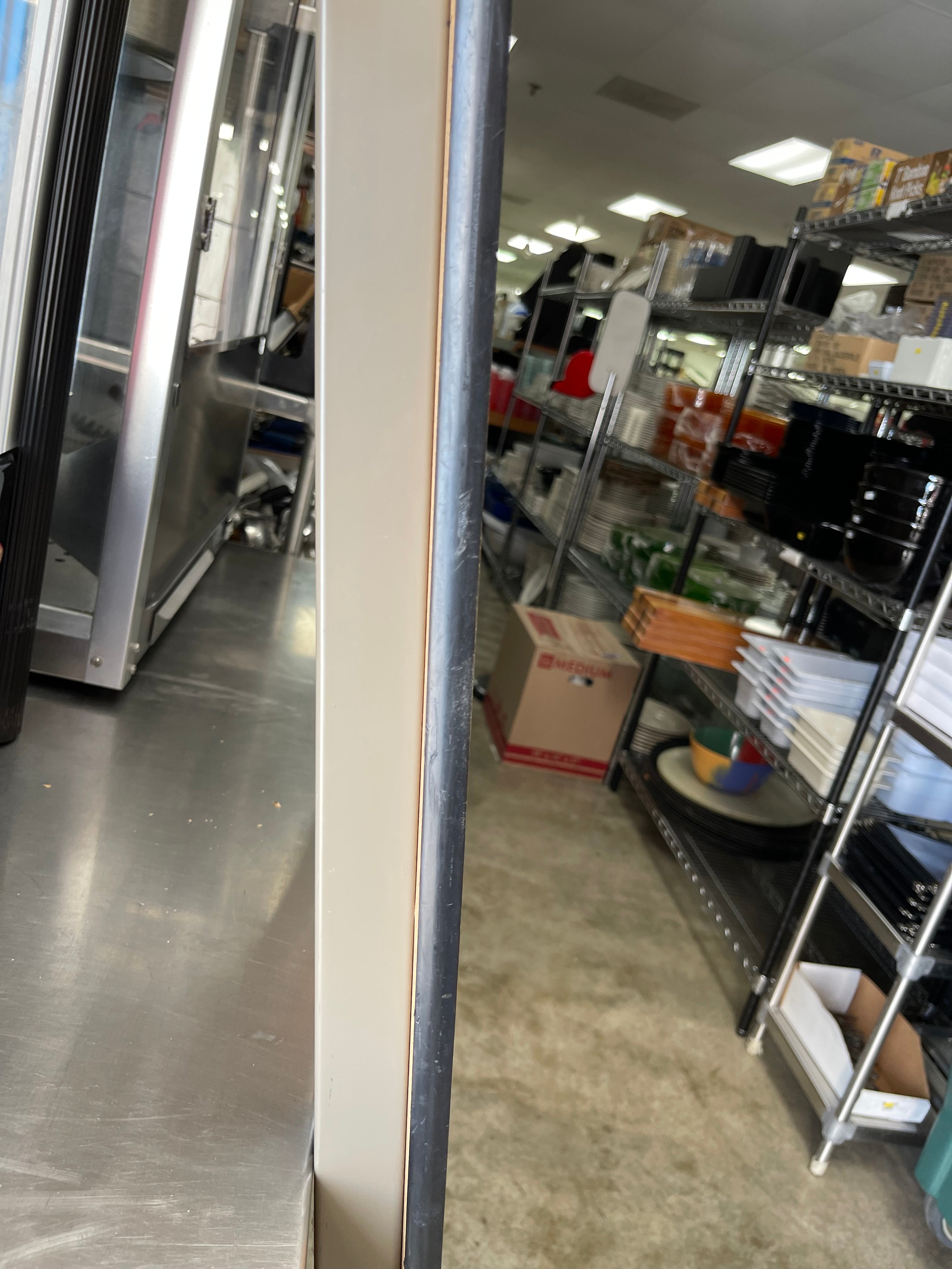 Used Commercial Wood-Laminate Folding Table, Rectangular, 60" x 18" x 29"