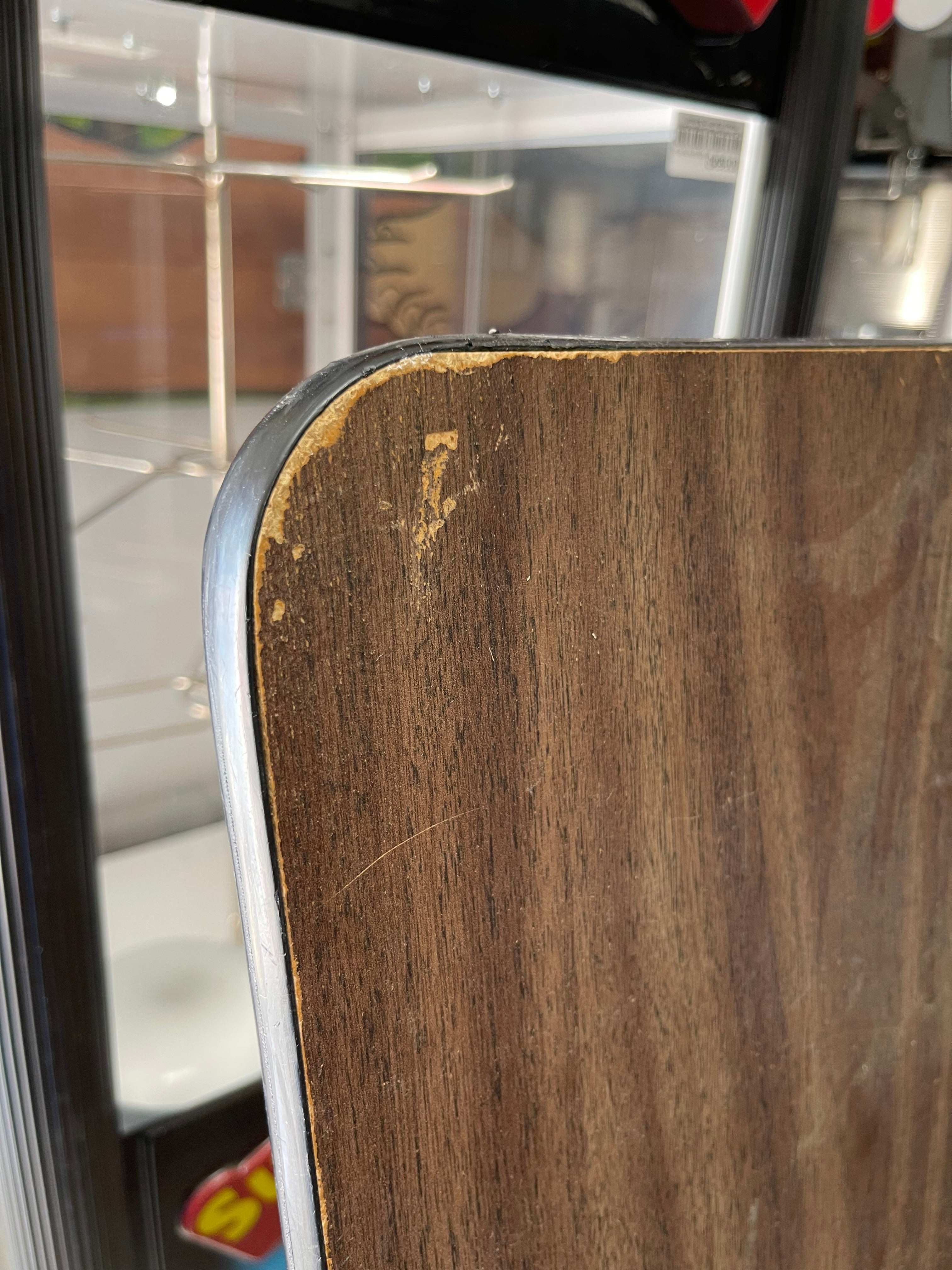 Used Commercial Wood-Laminate Folding Table, Rectangular, 60" x 18" x 29"