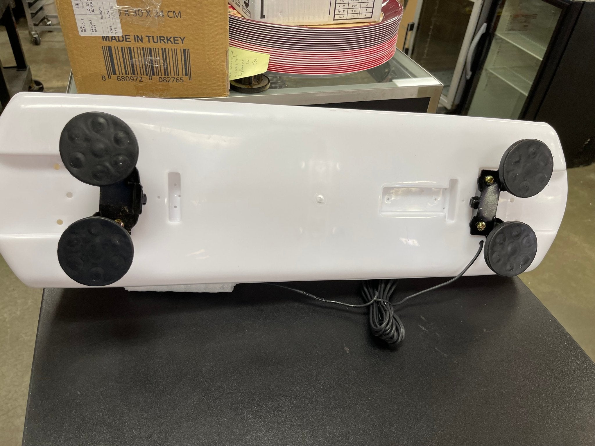 New Lighted Car Top Sign - Removable 26" Long Sign Blank 12V - Falcon Restaurant Supply - 2