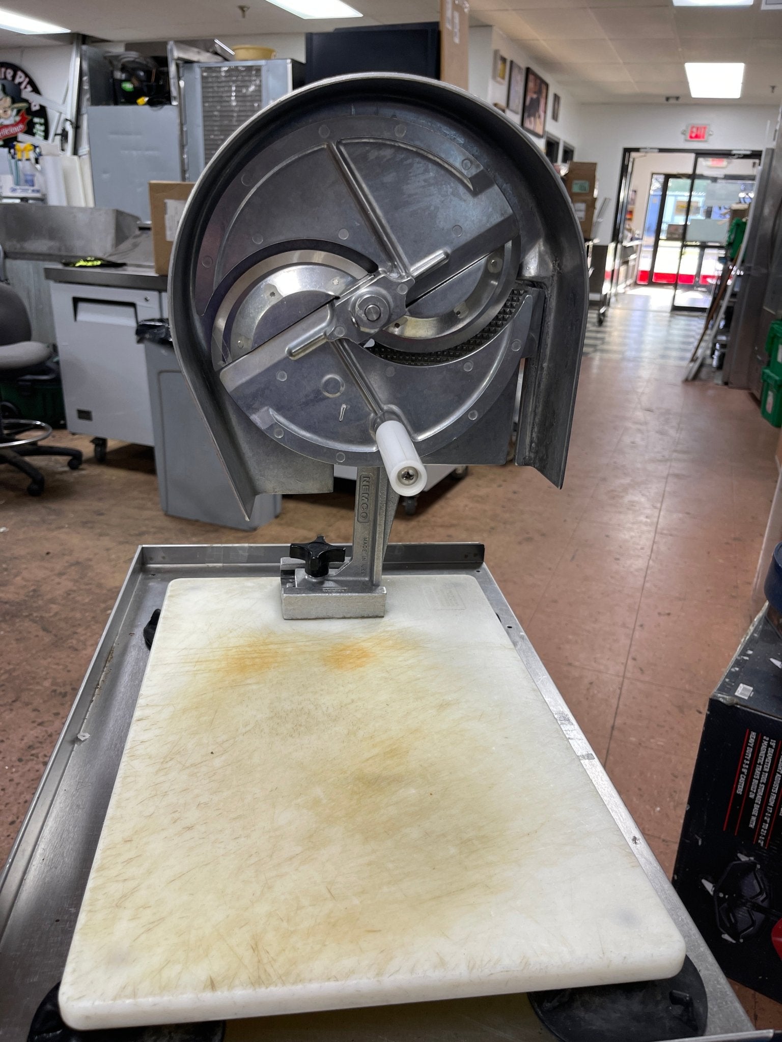 Used Nemco 55200AN 1/16" - 1/2" Adjustable Easy Slicer Fruit / Vegetable Cutter - JD - Falcon Restaurant Supply - 1