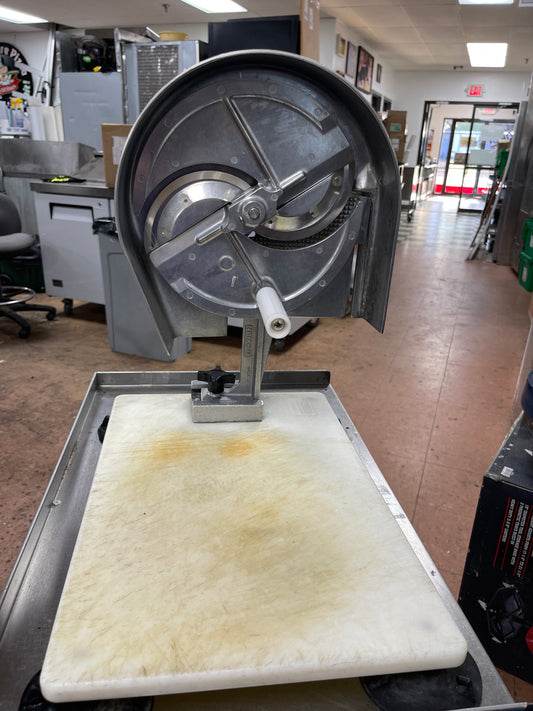 Used Nemco 55200AN 1/16"-1/2" Adjustable Easy Slicer Fruit / Vegetable Cutter - JD