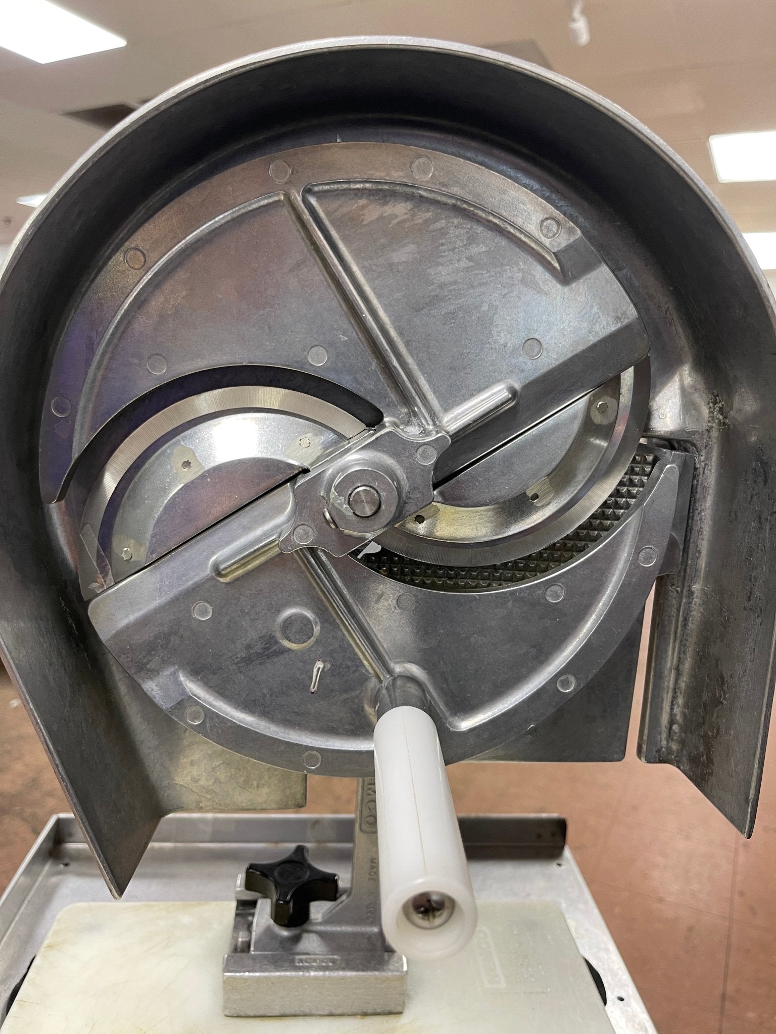 Used Nemco 55200AN 1/16" - 1/2" Adjustable Easy Slicer Fruit / Vegetable Cutter - JD - Falcon Restaurant Supply - 4