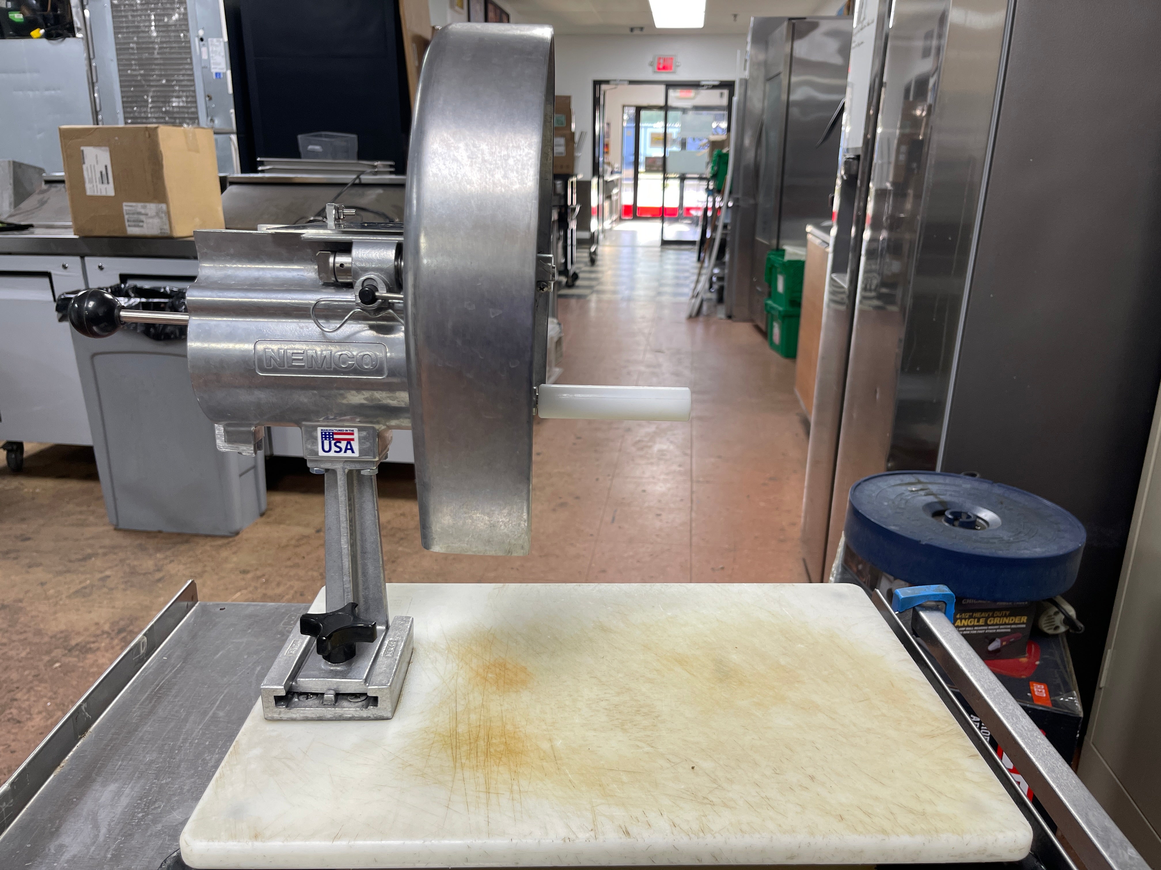 Used Nemco 55200AN 1/16"-1/2" Adjustable Easy Slicer Fruit / Vegetable Cutter - JD