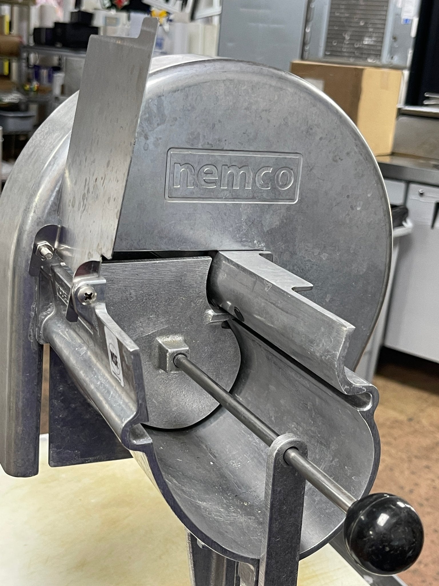 Used Nemco 55200AN 1/16" - 1/2" Adjustable Easy Slicer Fruit / Vegetable Cutter - JD - Falcon Restaurant Supply - 8