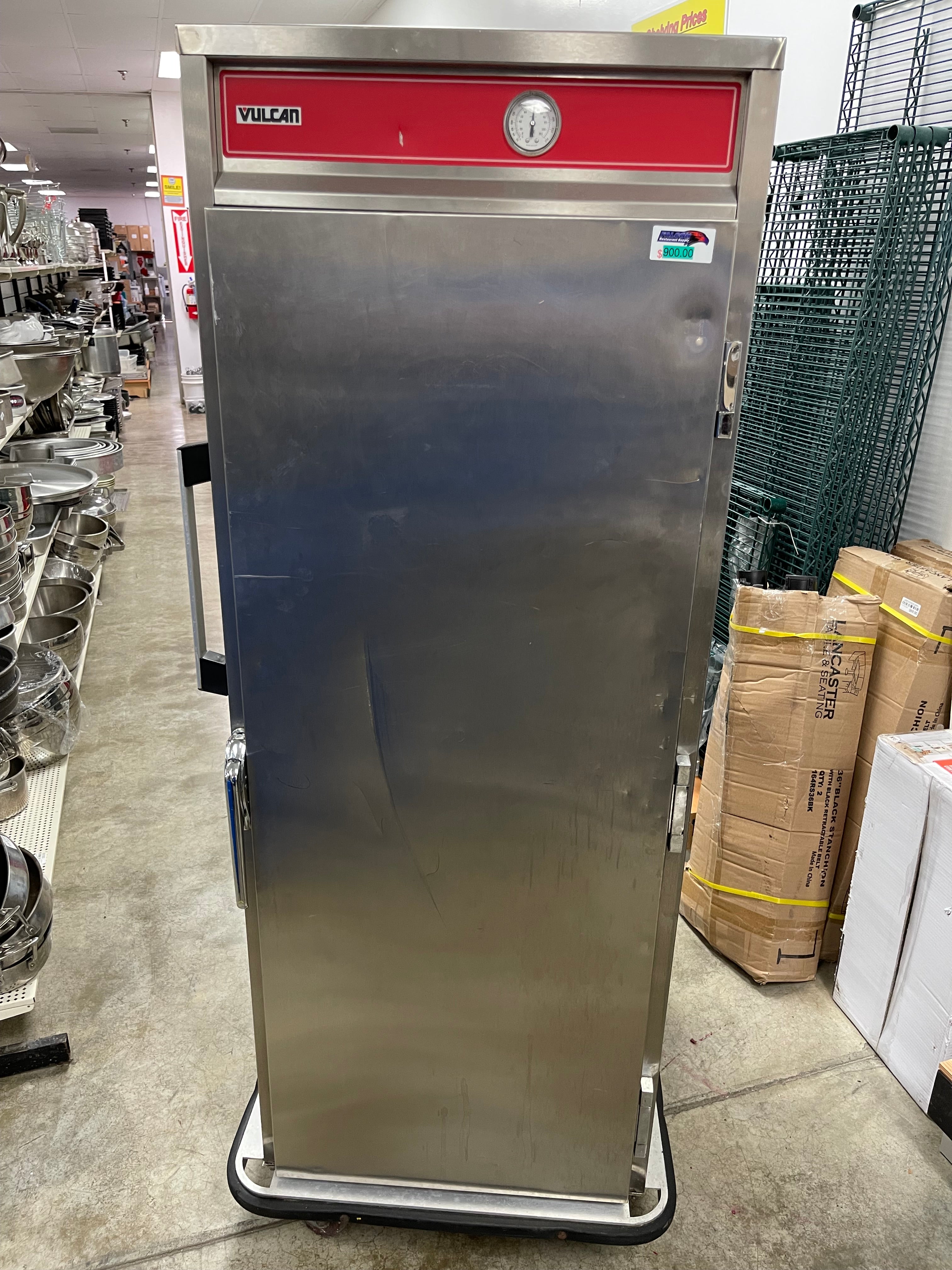 Used Vulcan VBP15 Full Height Insulated Mobile Holding Cabinet non Heated Single Door