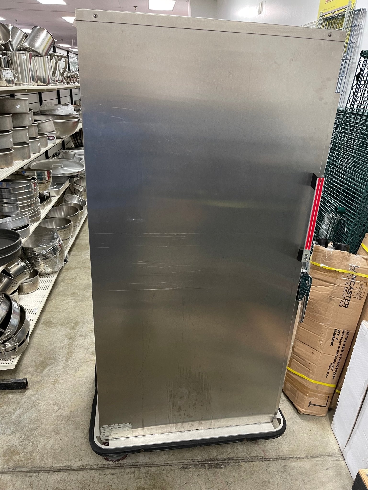 Used Vulcan VBP15 Full Height Insulated Mobile Holding Cabinet non Heated Single Door - Falcon Restaurant Supply - 6