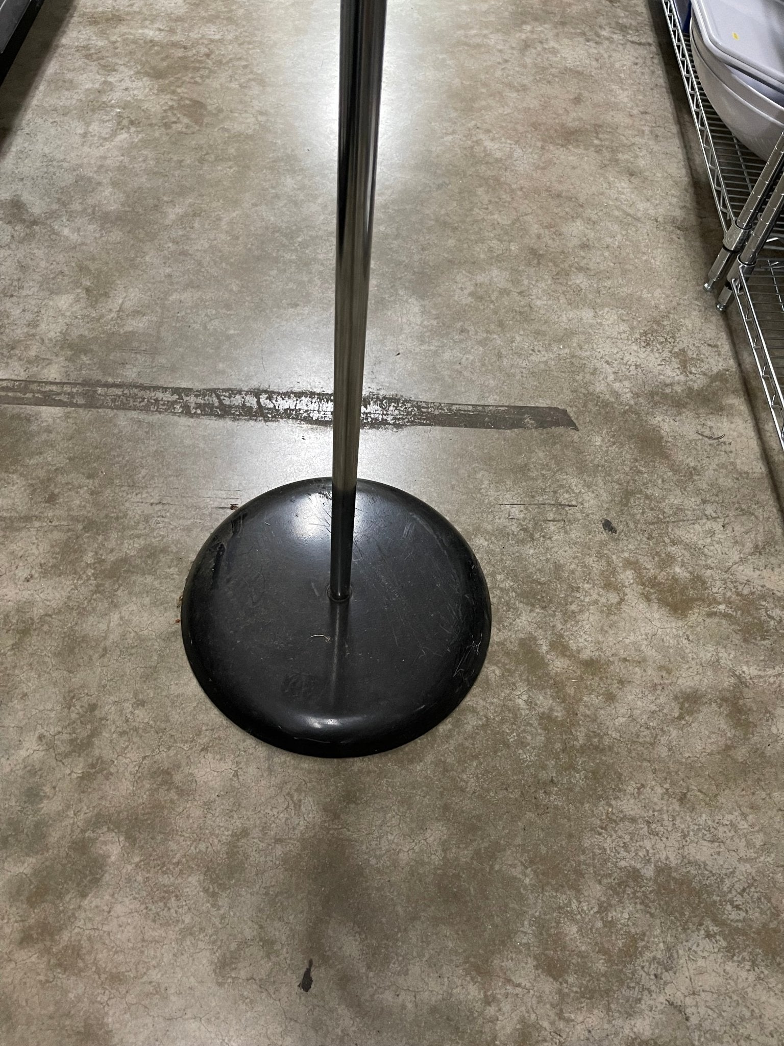 Used Microframe Turn - O - Matic Take A Number Ticket Dispenser with Floor Stand - Falcon Restaurant Supply - 2