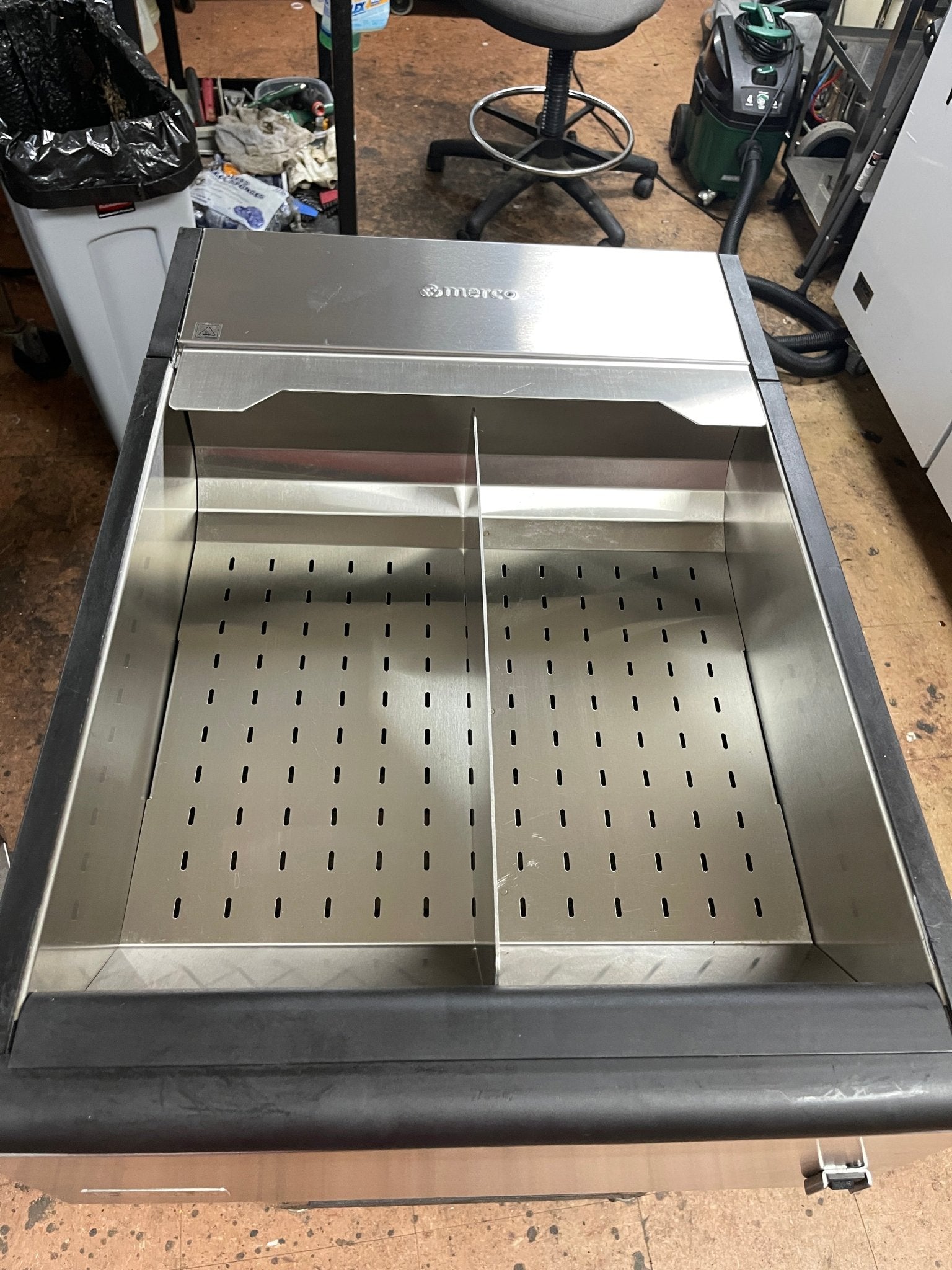 Used Merco MCG1827NNN CrispyMax Crisp & Ready Dump Station Warmer - 120V W01 - Falcon Restaurant Supply - 1