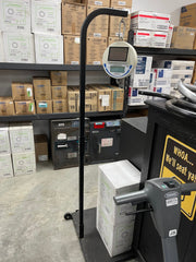 Used Detecto SCS30 Digital Solar Hanging Scale 30lb Capacity with Stand