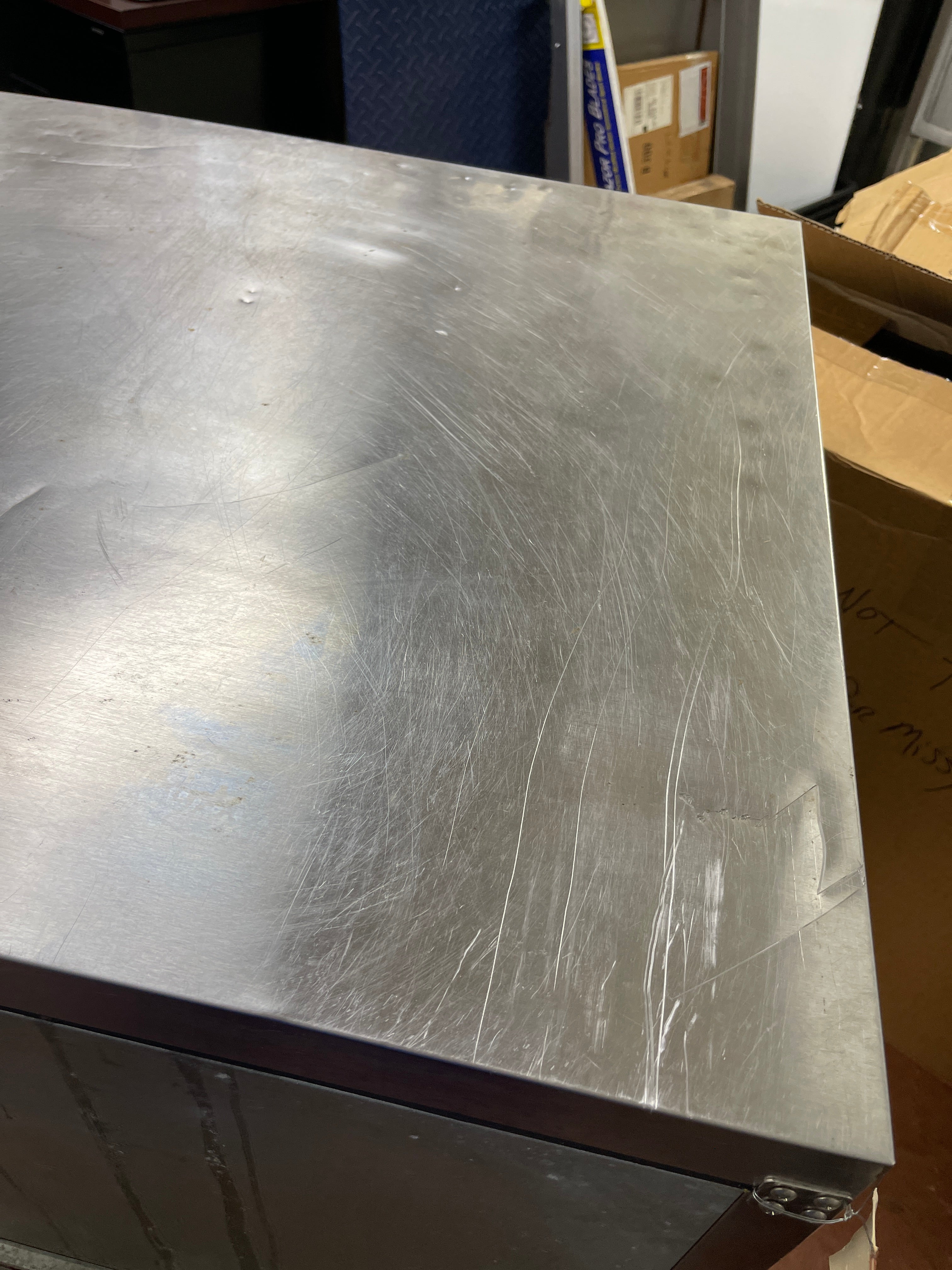 Used 48" Master-bilt UF48 Two Door Undercounter Freezer - 13.4 Cu. Ft. 115V