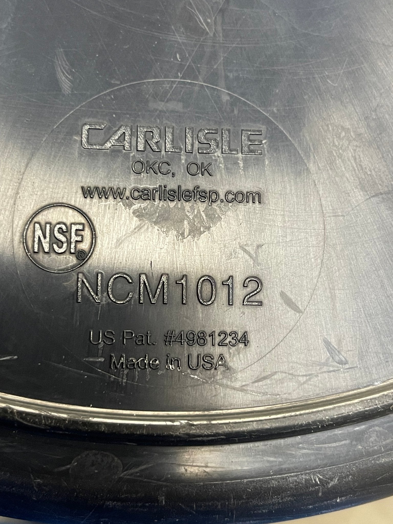 Used Carlisle Coldmaster Ice Cream Server & Lid 3 Gallon - Black - Falcon Restaurant Supply - 4