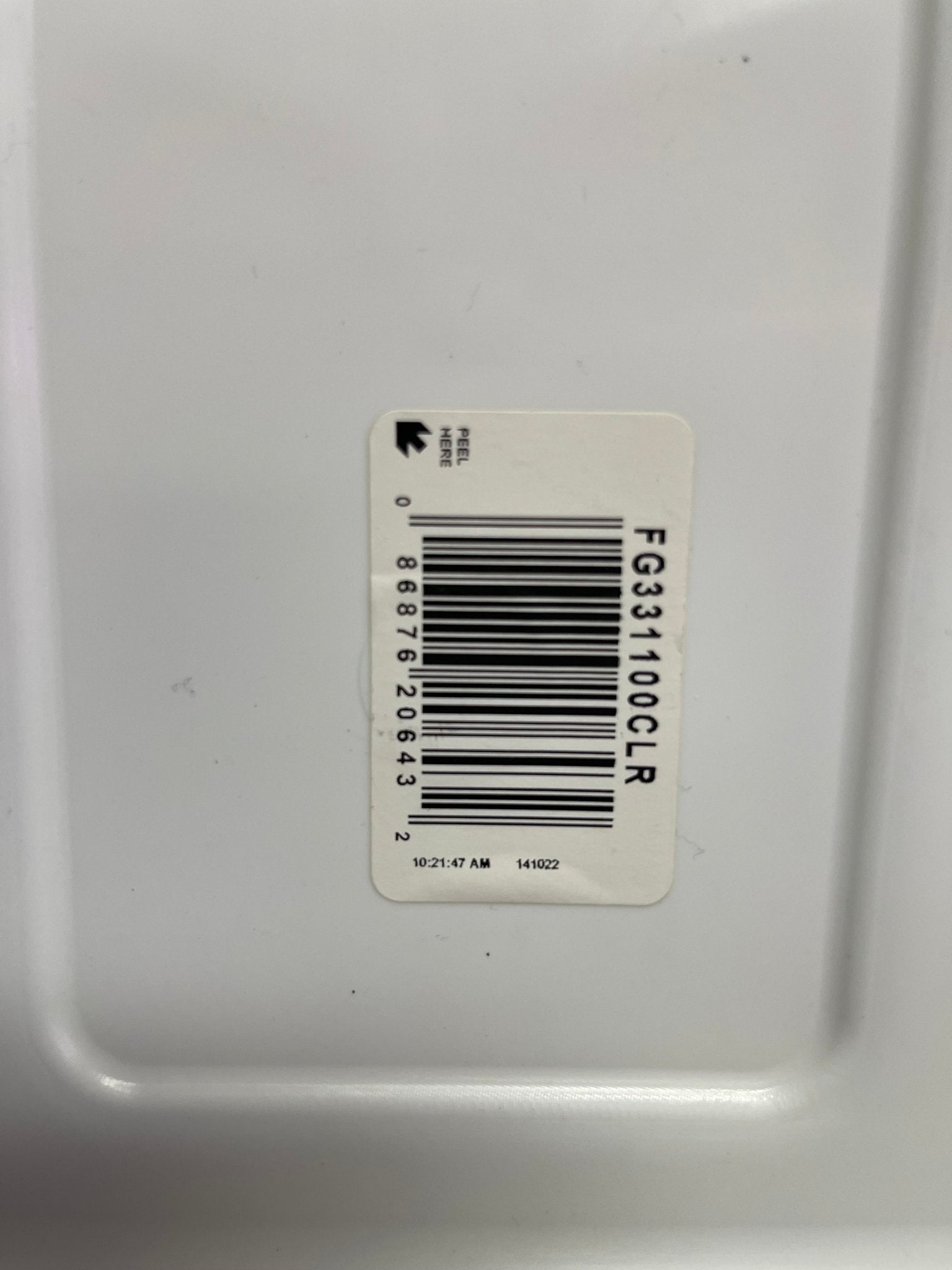 New Rubbermaid FOOD BOX PROSAVE® SLIDING LID FOR 26" X 18" CLEAR - Falcon Restaurant Supply - 4