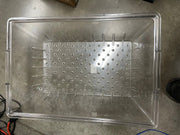 New Rubbermaid 3322 Colander for Food Boxes - Clear 26" x 18" x 8" - Falcon Restaurant Supply - 1