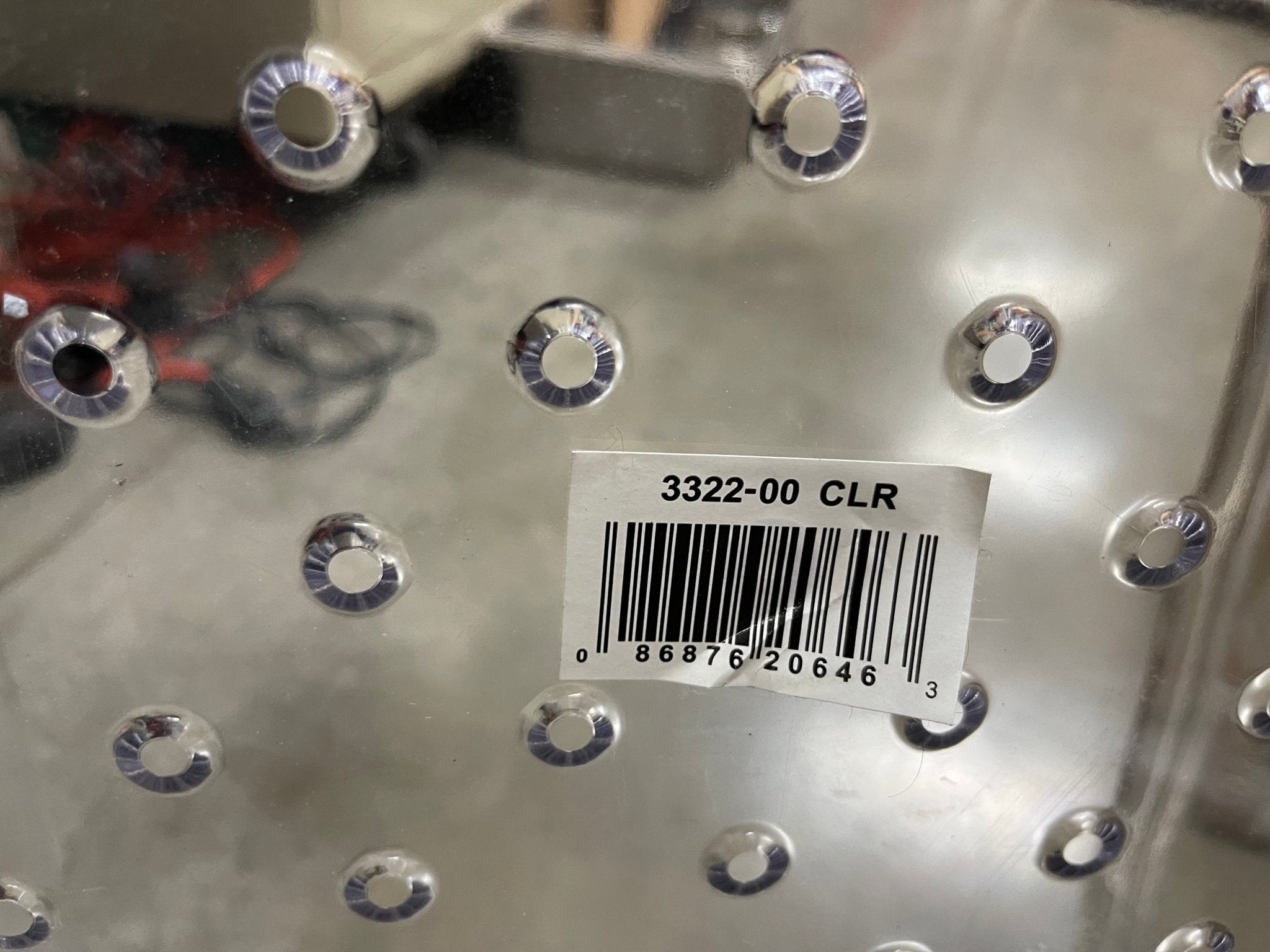 New Rubbermaid 3322 Colander for Food Boxes - Clear 26" x 18" x 8" - Falcon Restaurant Supply - 3