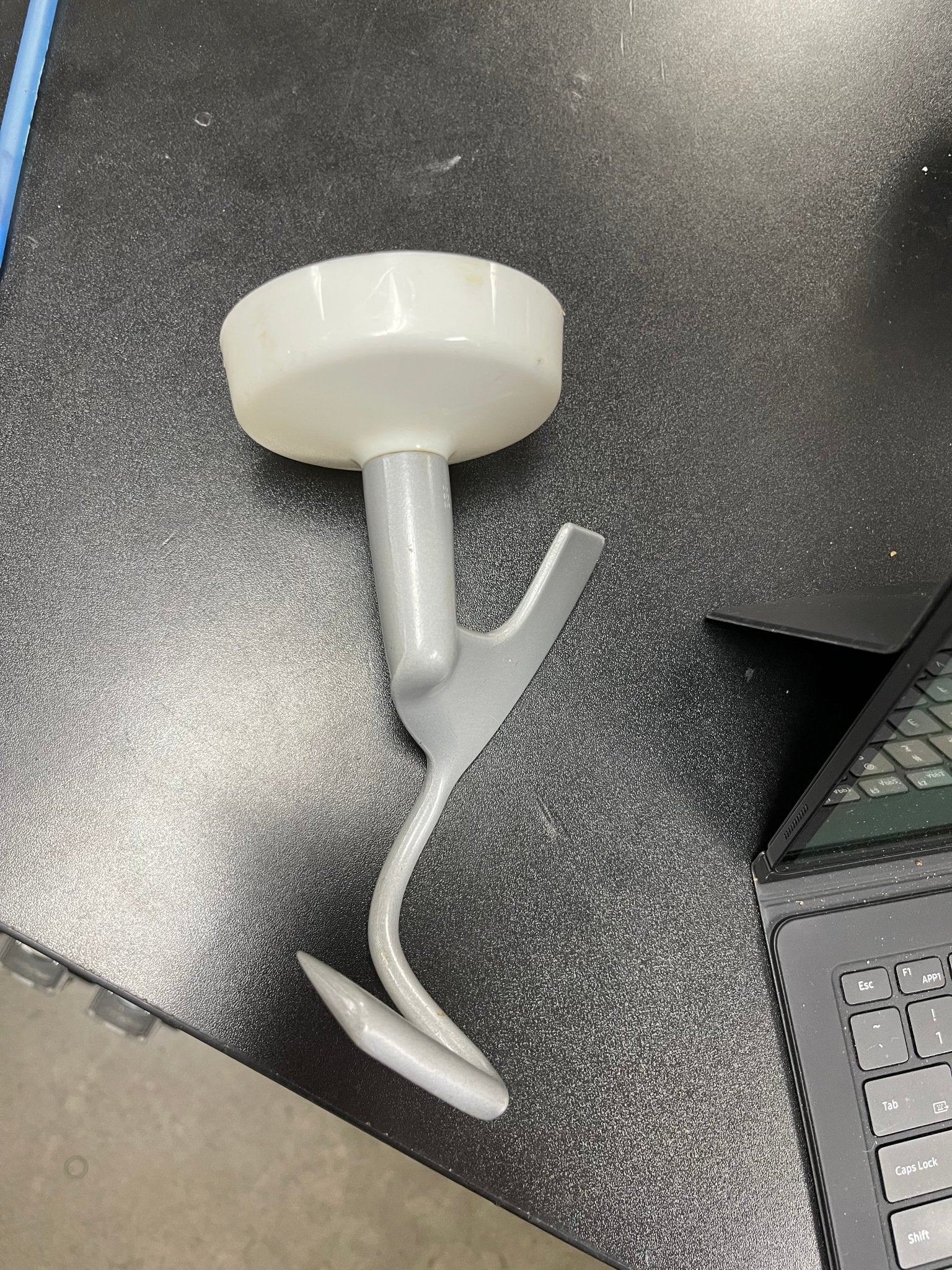 Used Waring Commercial WSM7DH Dough Hook for WSM7Q 7qt Stand Mixer - Falcon Restaurant Supply - 1