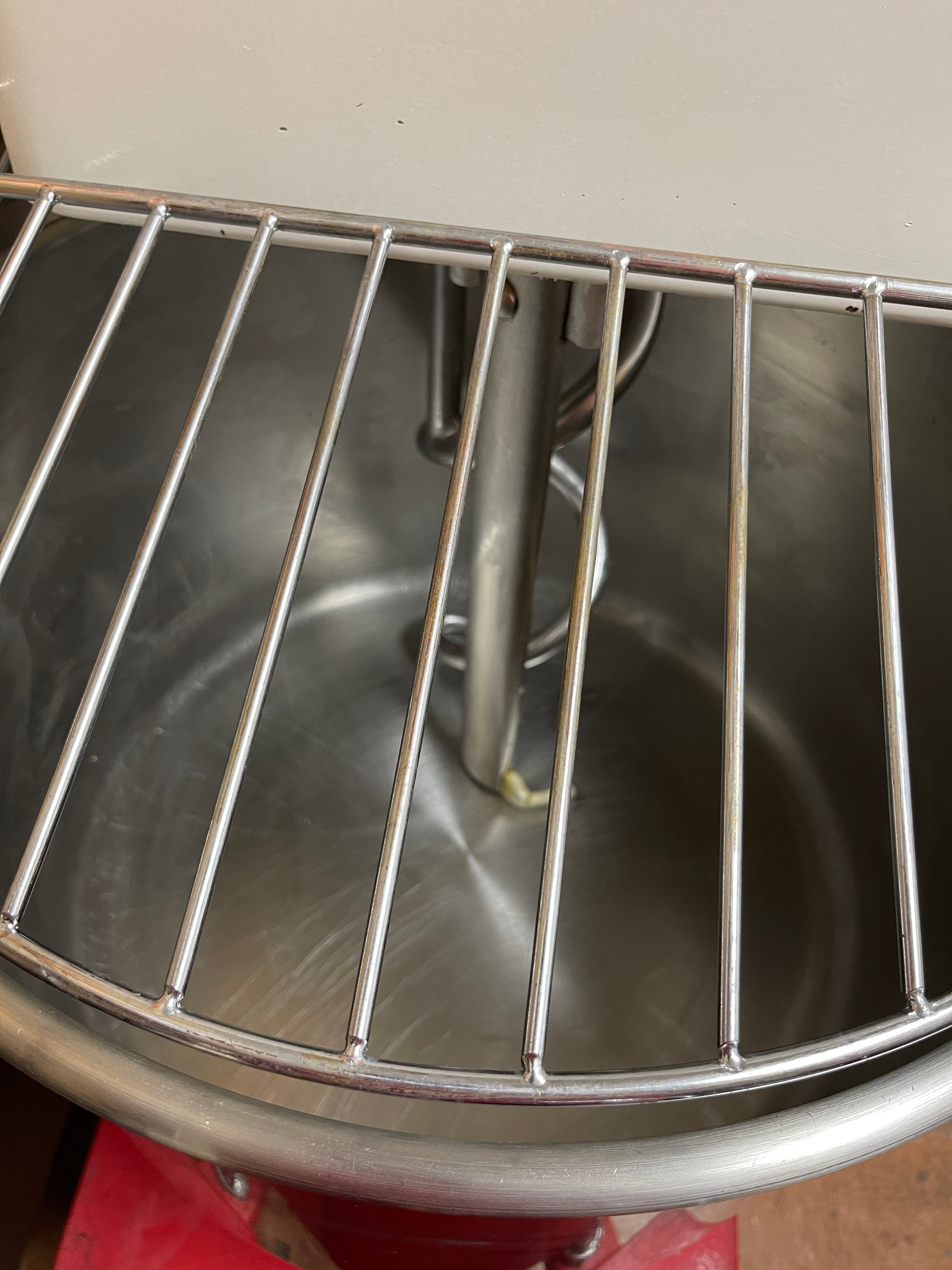 Used Estella SM60 60 Qt. / 88 lb. Two-Speed Spiral Dough Mixer 220V, 4 HP - COZ