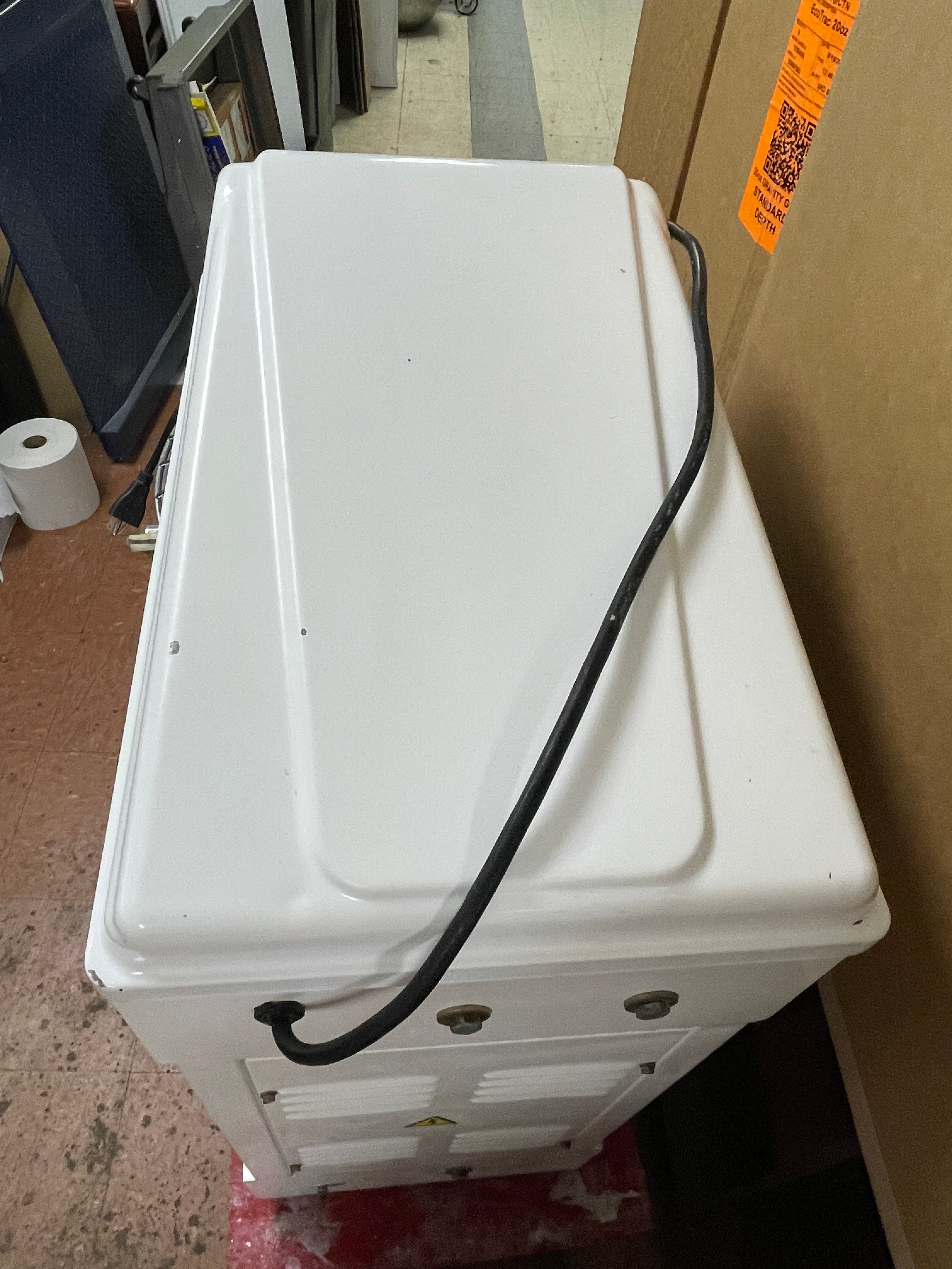 Used Estella SM60 60 Qt. / 88 lb. Two-Speed Spiral Dough Mixer 220V, 4 HP - COZ