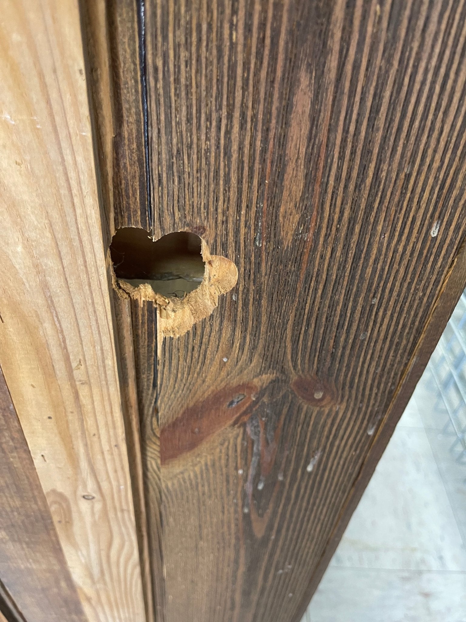 Used Rustic Reclaimed Look Waiter/POS Stand - Falcon Restaurant Supply - 5