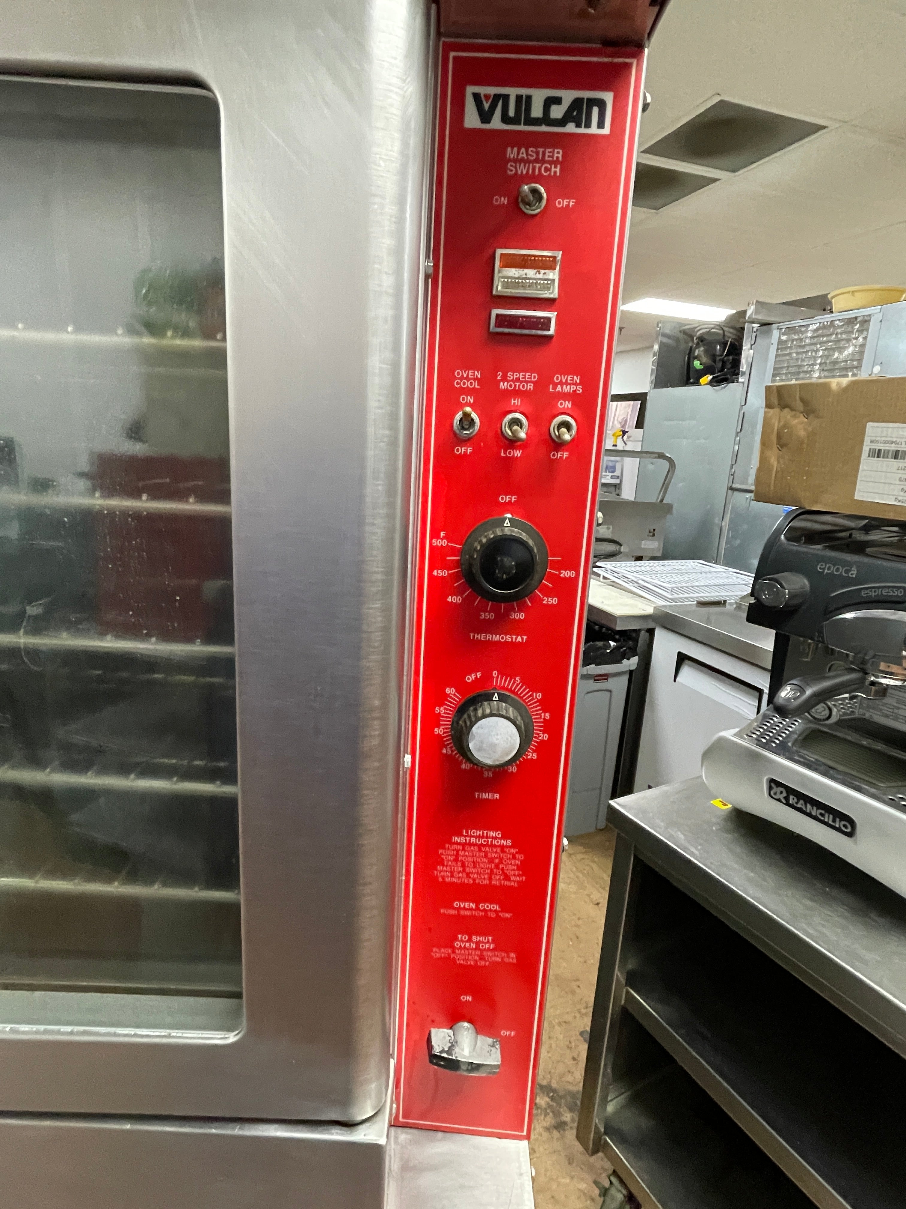 Used Vulcan GC04S Double Stack Natural Gas Convection Ovens