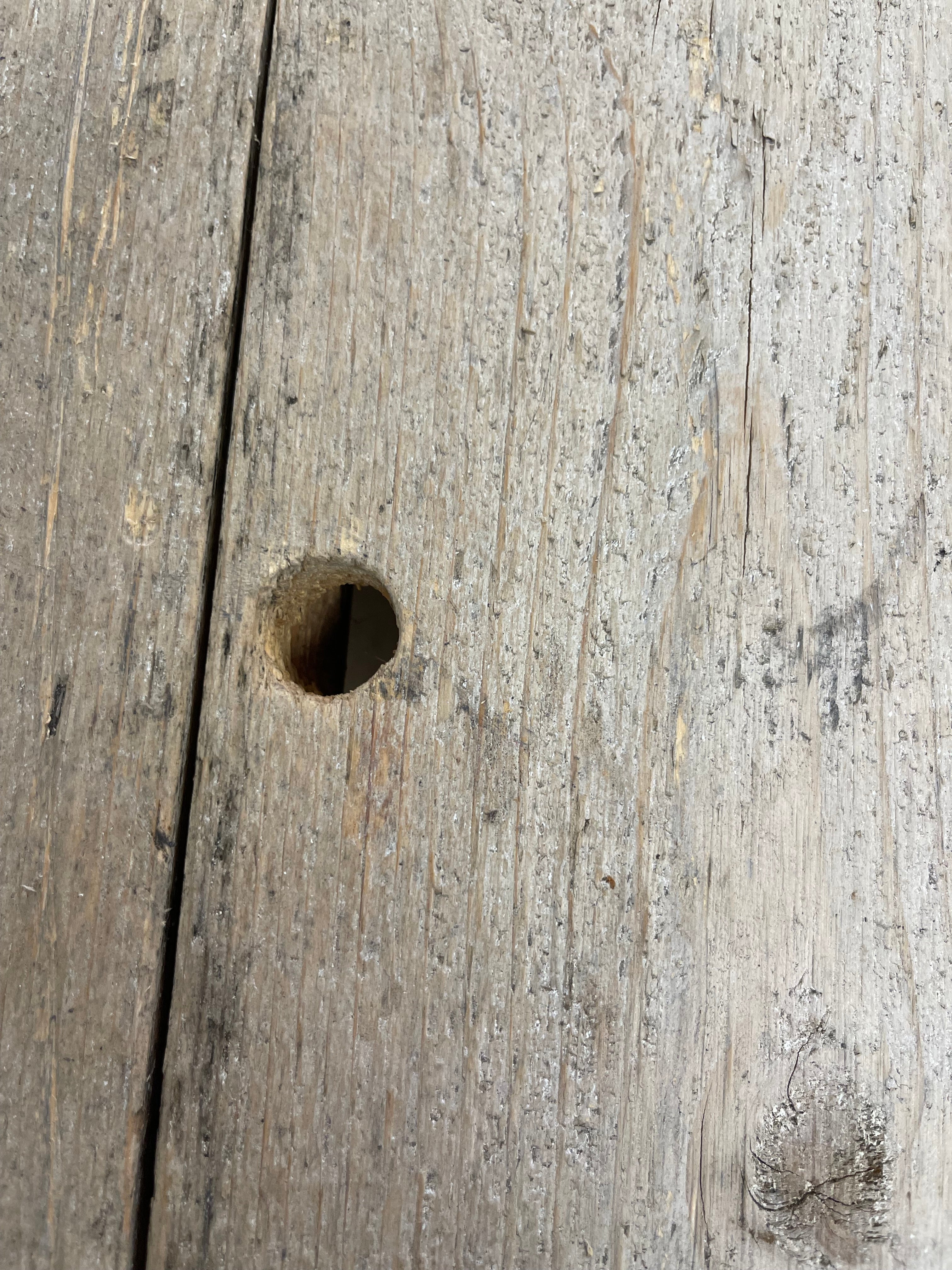 Used Rustic Reclaimed Look Waiter/POS Stand