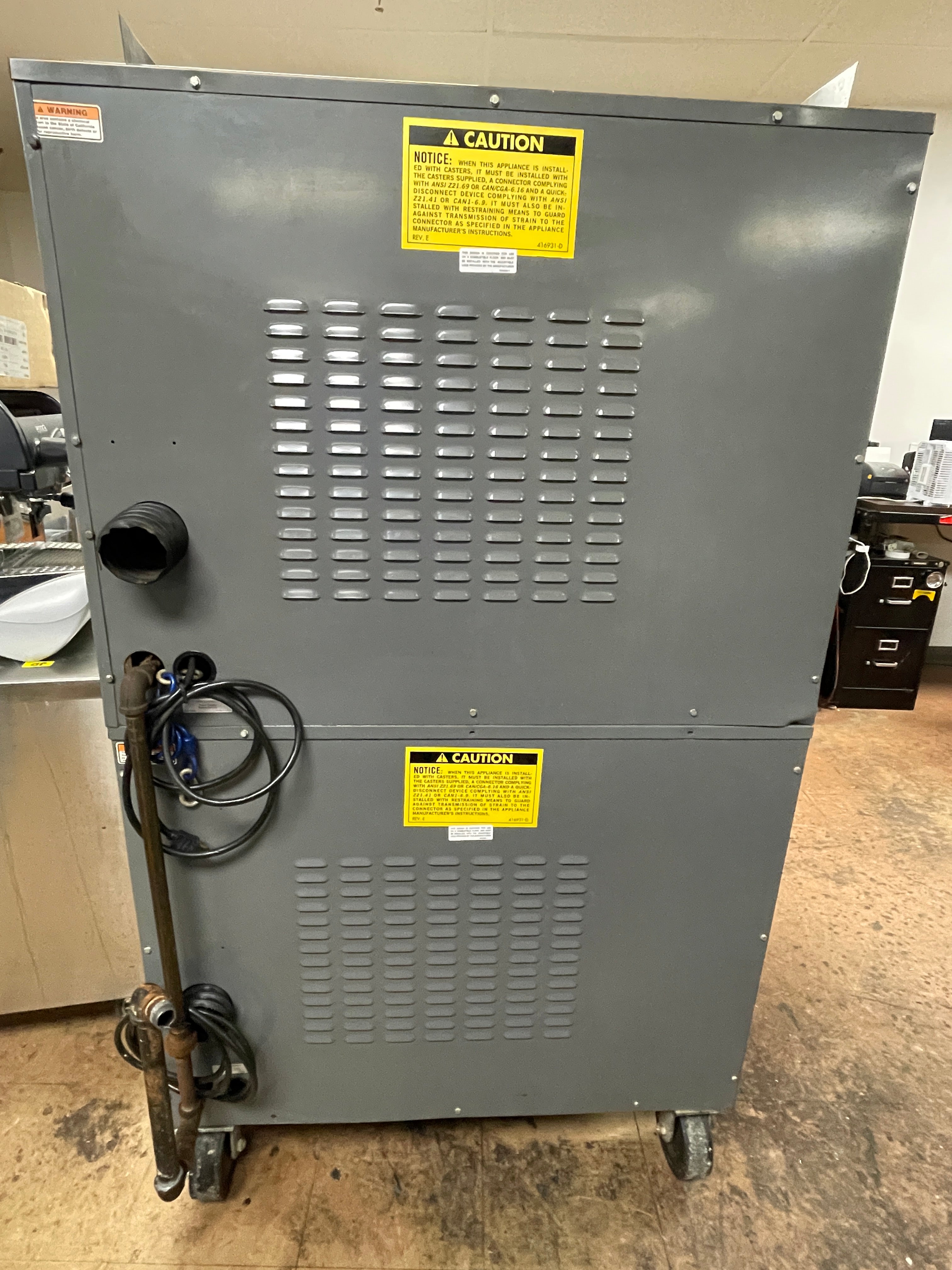 Used Vulcan GC04S Double Stack Natural Gas Convection Ovens