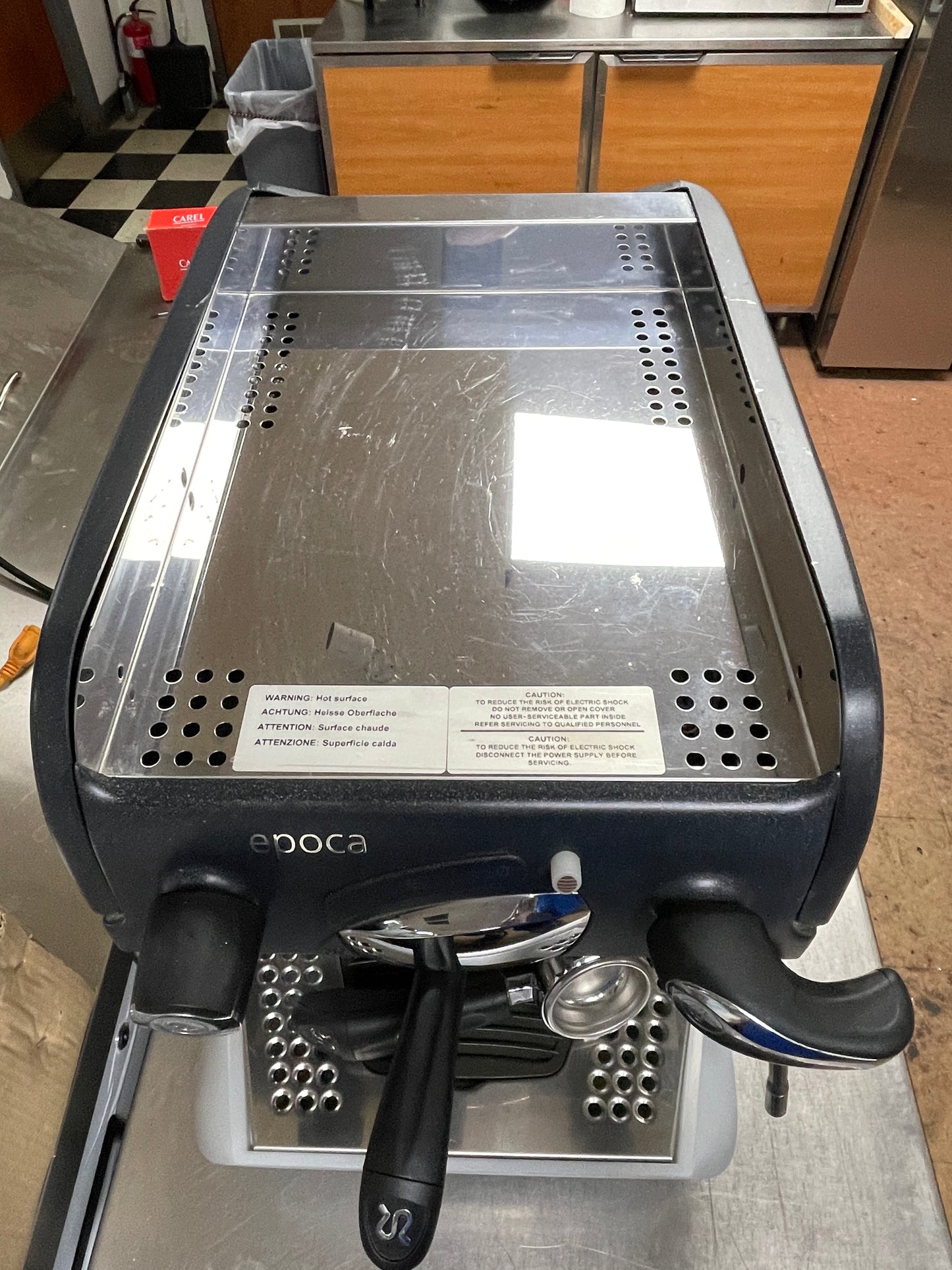 Used Rancilio Epoca S 1 Group Espresso Coffee Machine 120V