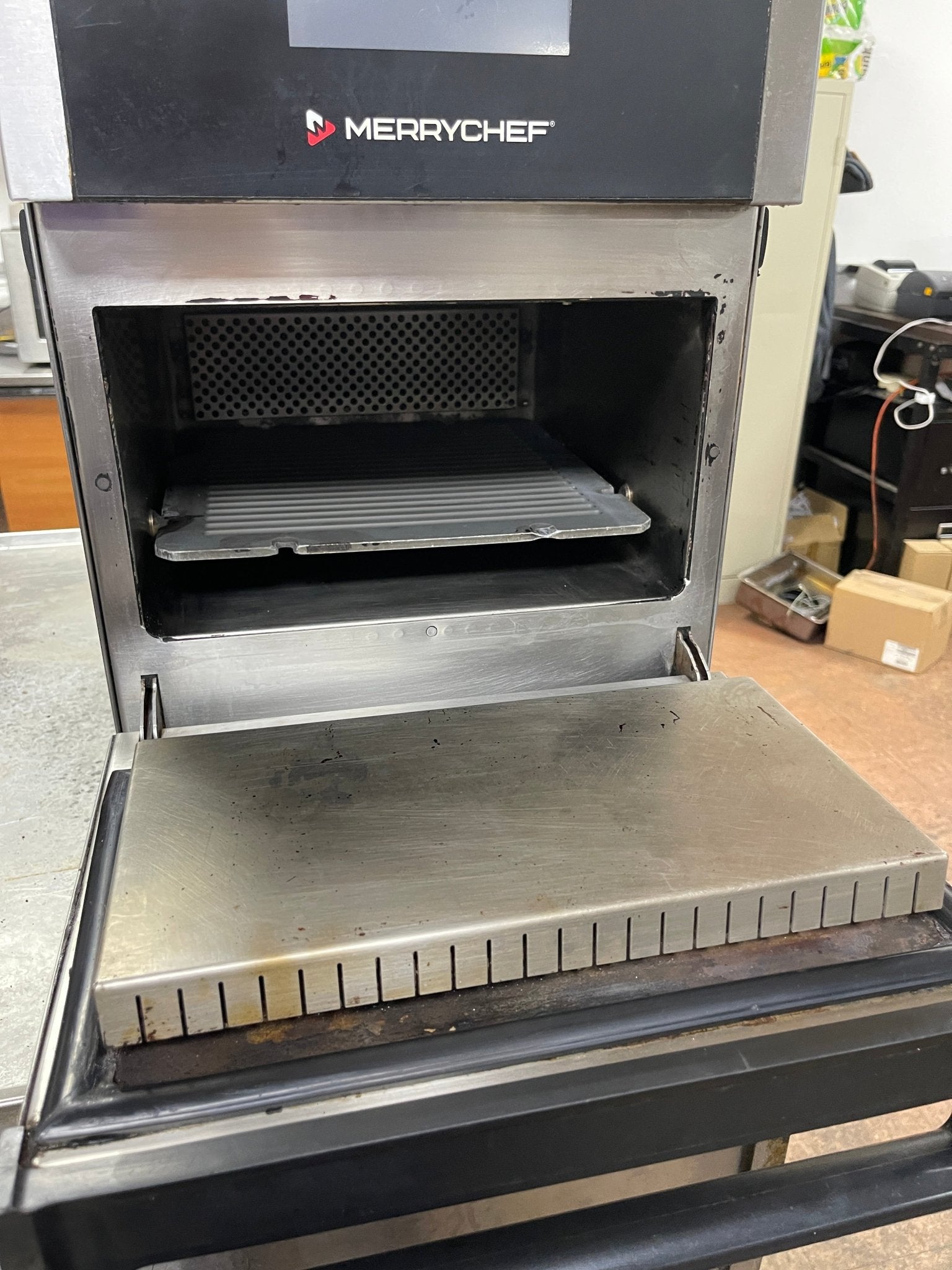 Used Merrychef eikon e2s Commercial High-Speed Countertop Accelerated Oven 220V - 7