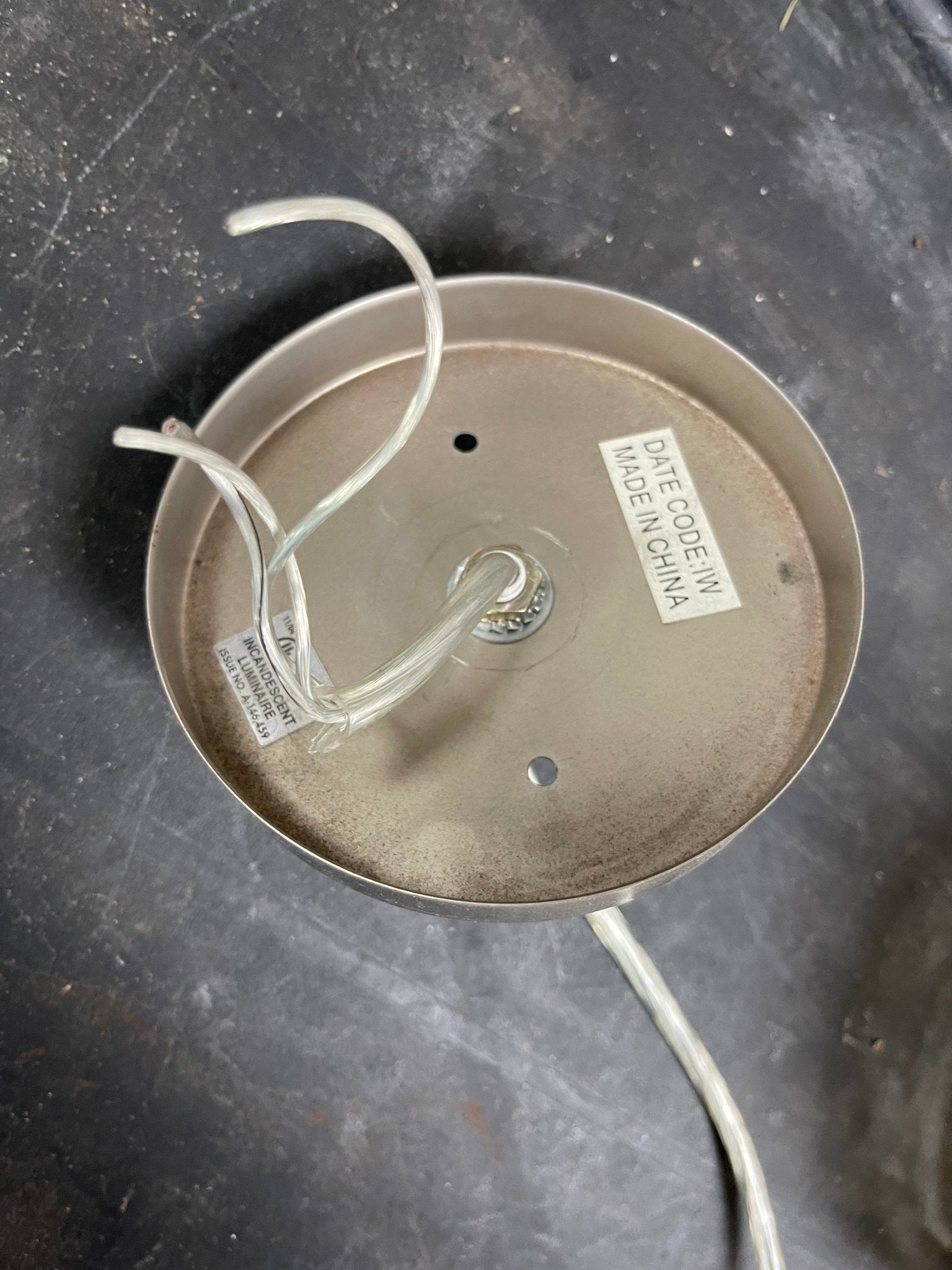 Used 8" Ceiling Pendant Light 34" Long - Falcon Restaurant Supply - 6