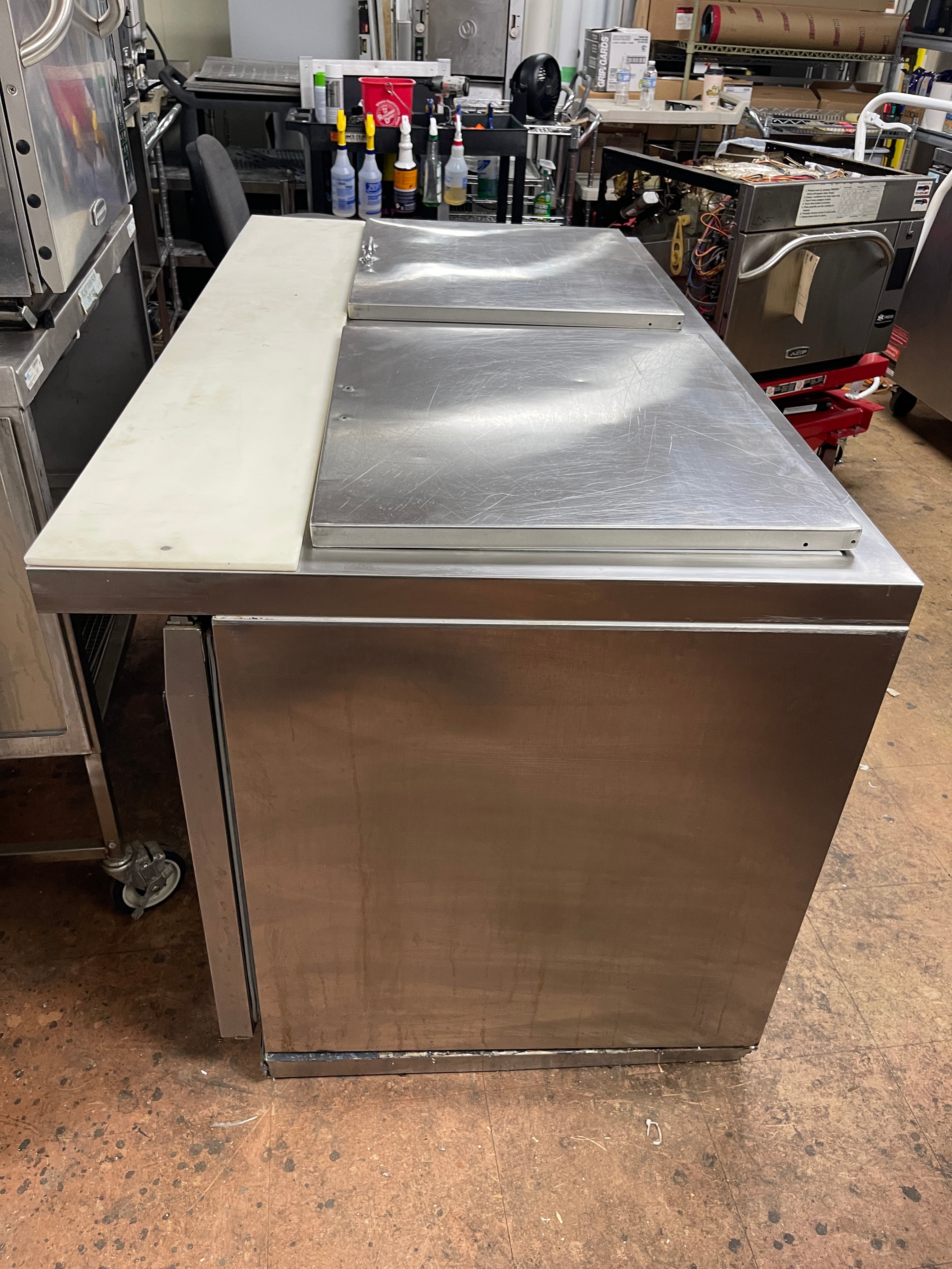 Used Continental SW60-24M Refrigerator Flat Top Prep-Table - Used