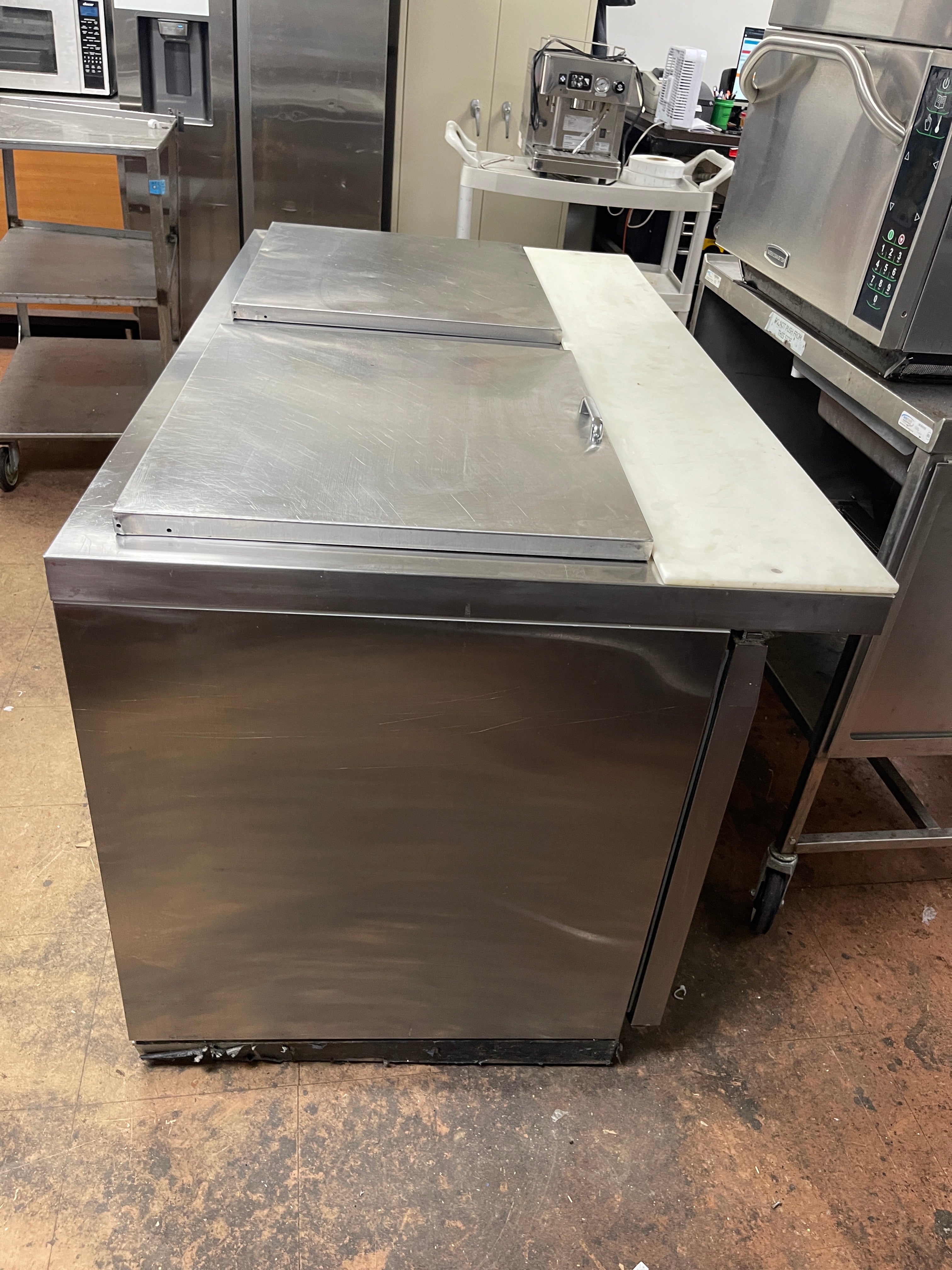 Used Continental SW60-24M Refrigerator Flat Top Prep-Table - Used