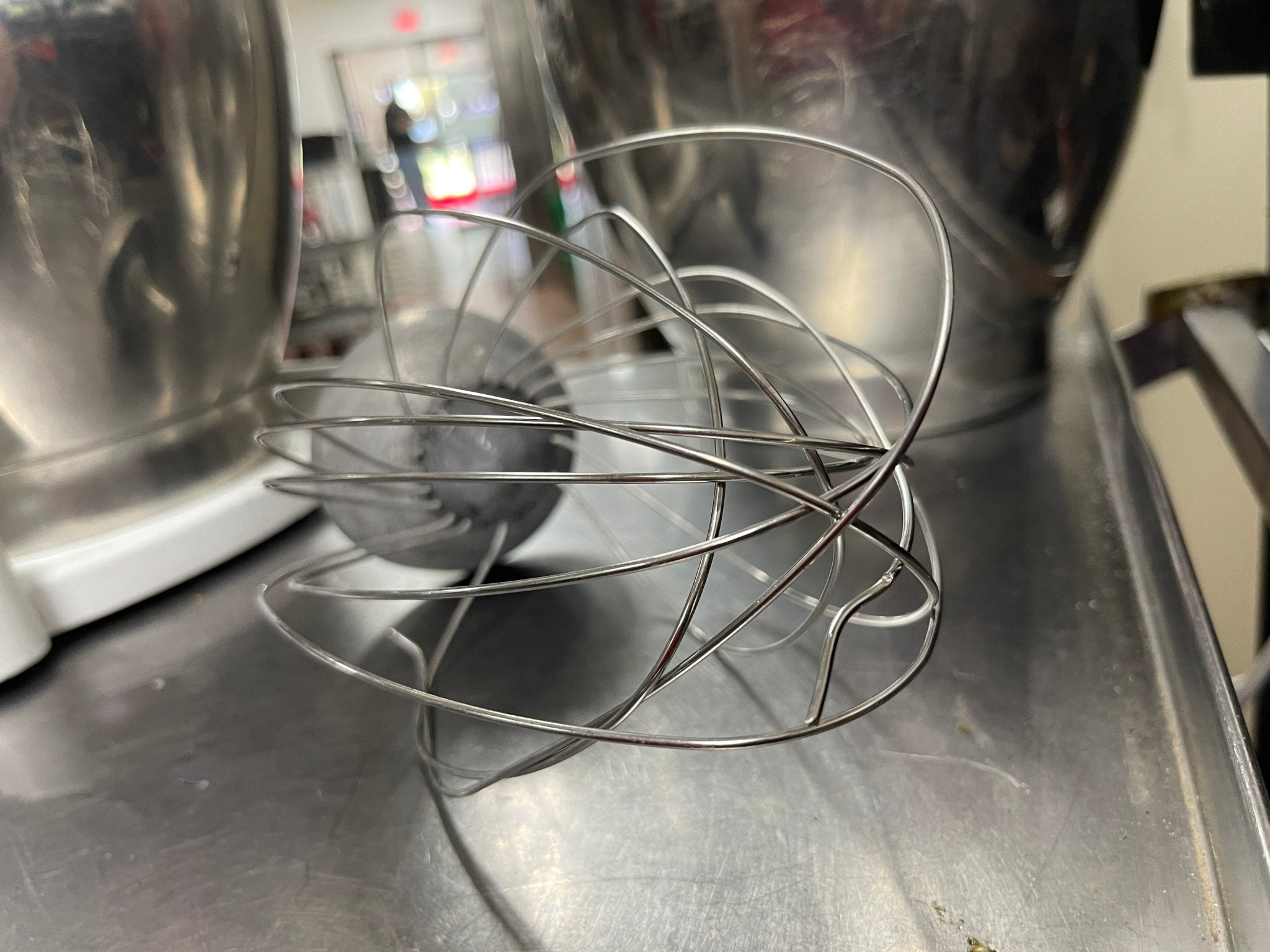 Cuisinart SM - 55 5.5 Quart Electric Stand Mixer, White Chrome 120V - JD - Falcon Restaurant Supply - 12