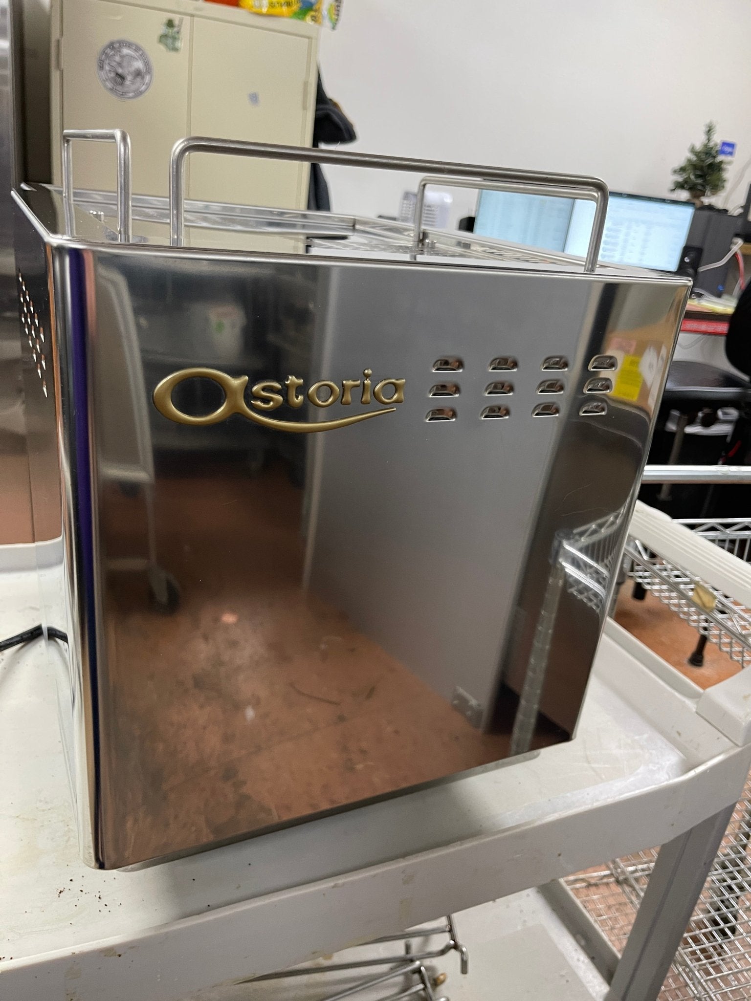 Used Astoria CKXE 1 Group Compact Rotary Espresso Coffee Machine 110V - RLC - Falcon Restaurant Supply - 6
