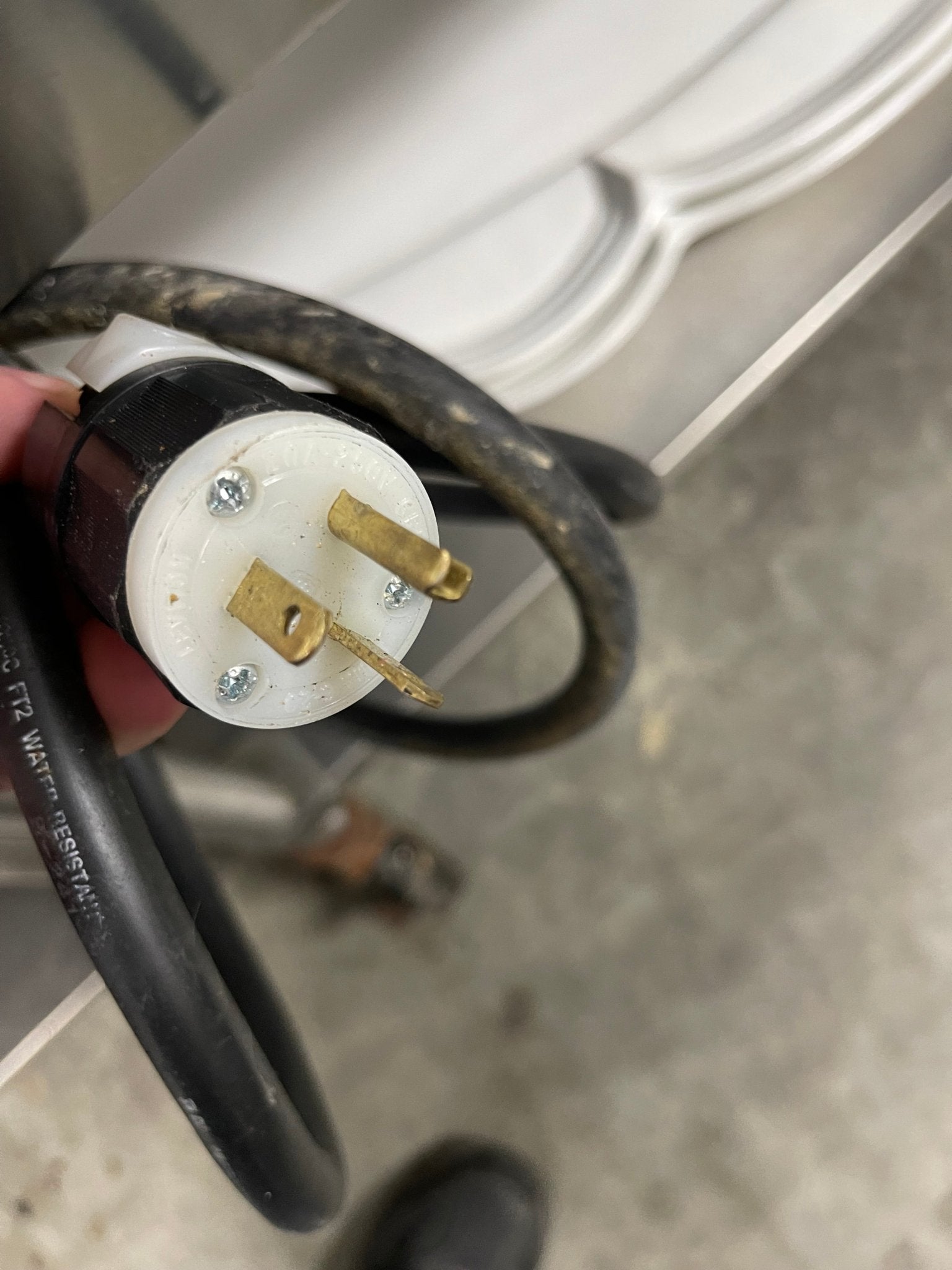 Used 48" Open Well 3 Pan Electric Stainless Steel Steam Table with Faucet 220V - Falcon Restaurant Supply - 5