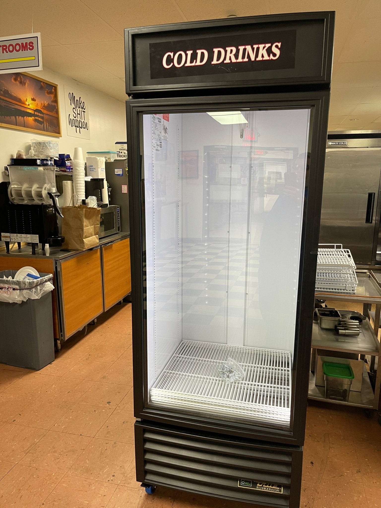 Used 2016 30" True GDM - 26 - LD Refrigerated Reach In Glass Door Merchandiser 120V - Falcon Restaurant Supply - 1