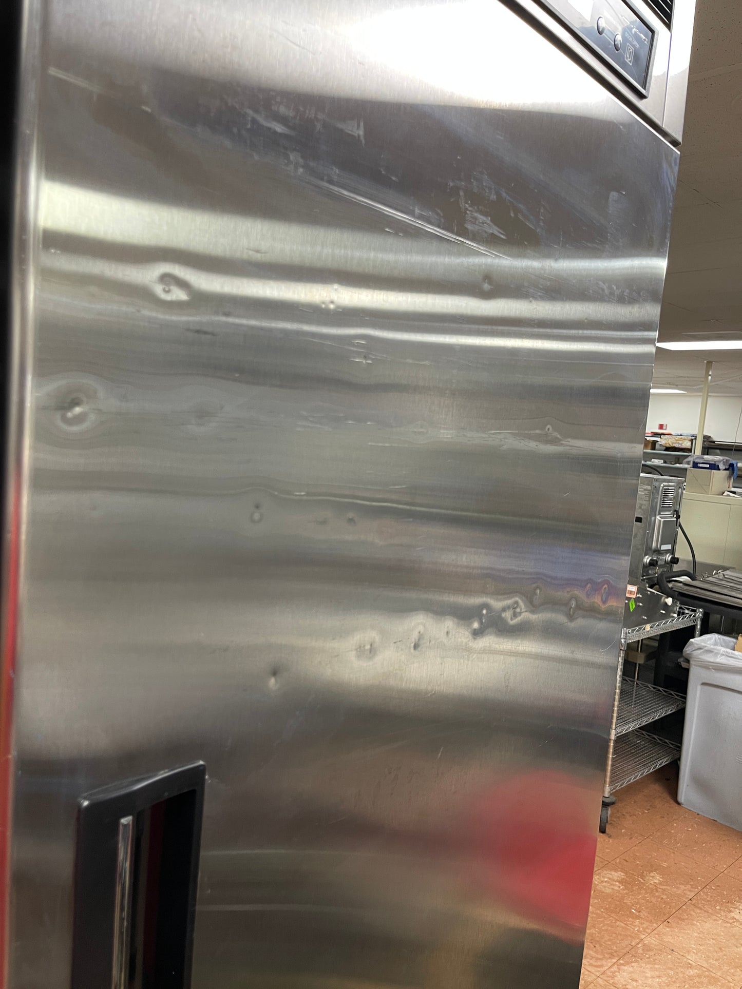 Used 54" Maxx Cold MCR-49FDHC Stainless Two Section Reach In Refrigerator 120V