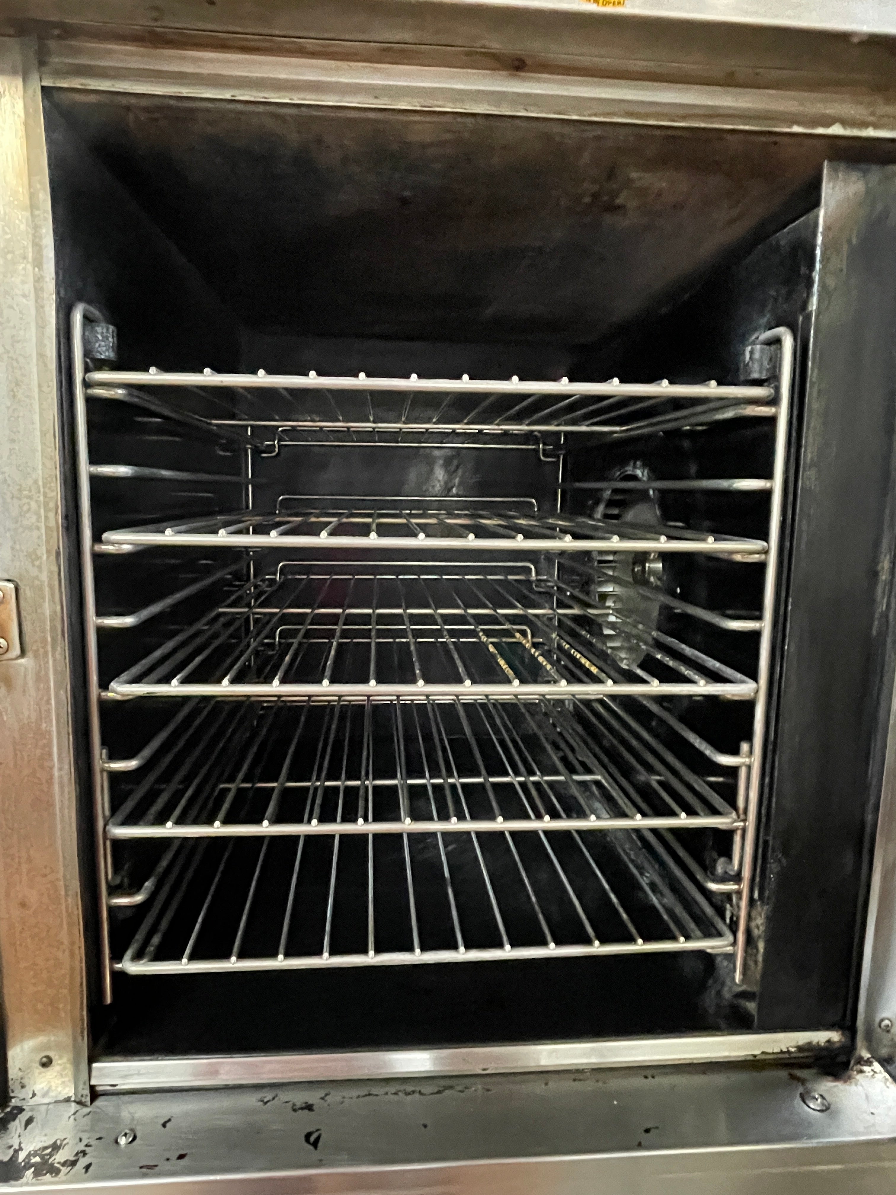 Used Blodgett DFG-50 Double Half Size Natural Gas Convection Oven - JD