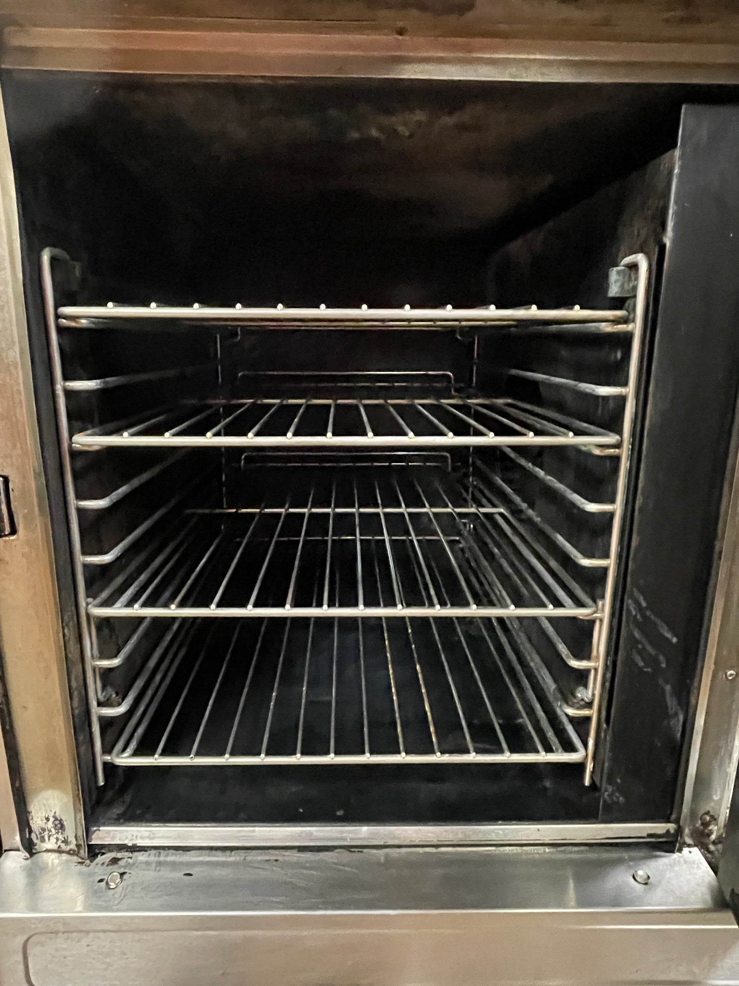 Used Blodgett DFG-50 Double Half Size Natural Gas Convection Oven - JD
