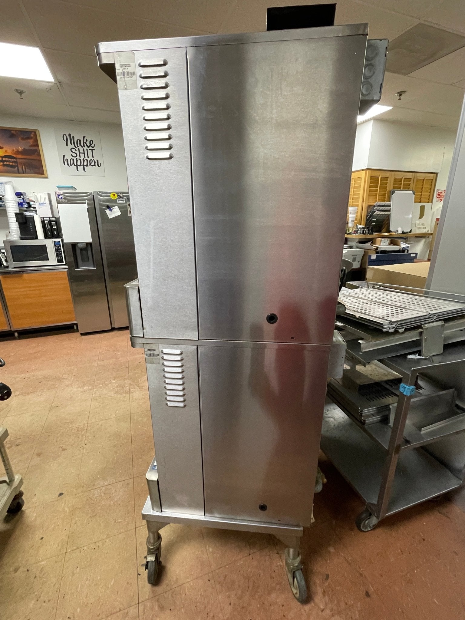 Used Blodgett DFG - 50 Double Half Size Natural Gas Convection Oven - JD - Falcon Restaurant Supply - 5