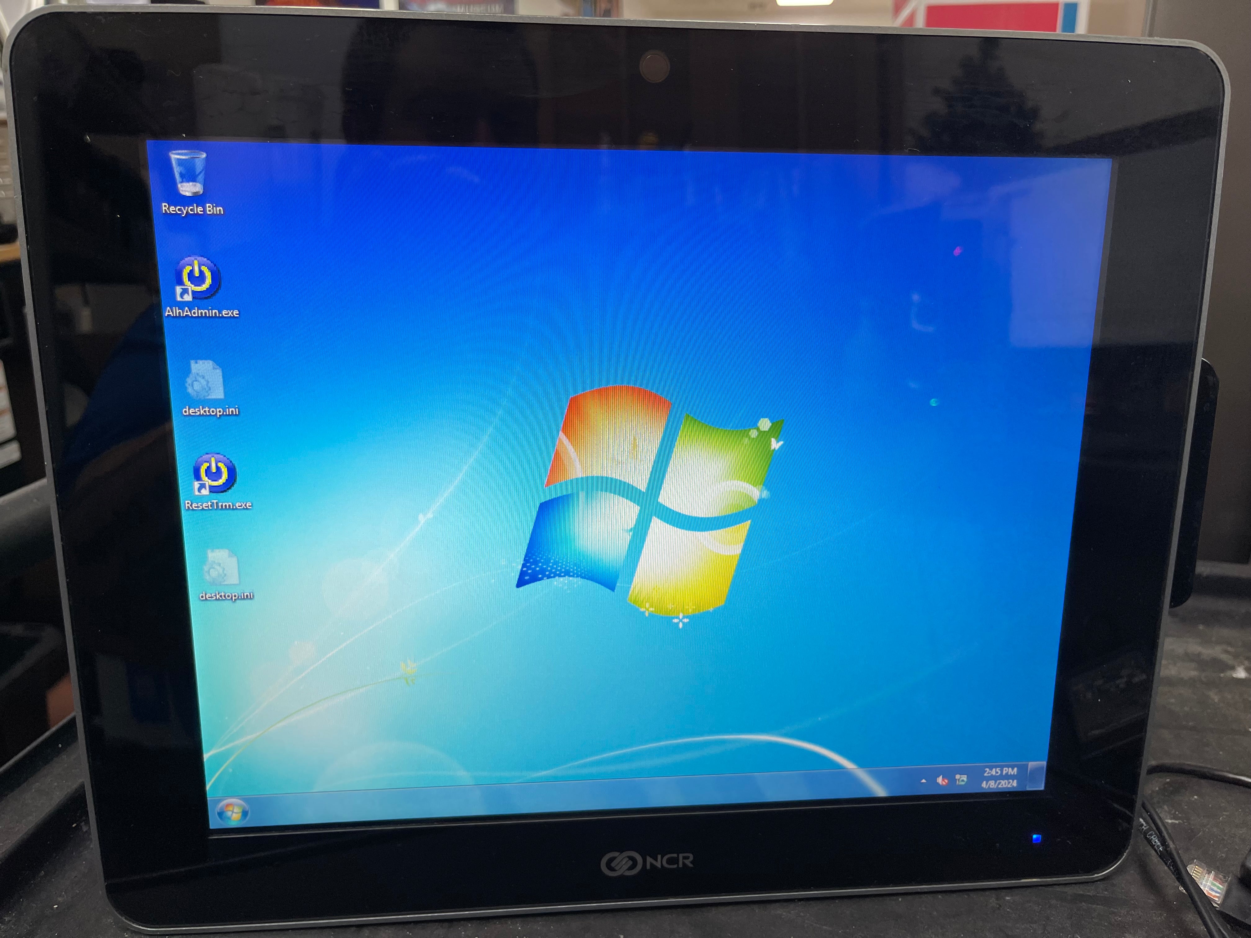 Used NCR 7761-8452-0000 Touch Screen POS System with Aloha RAL Software