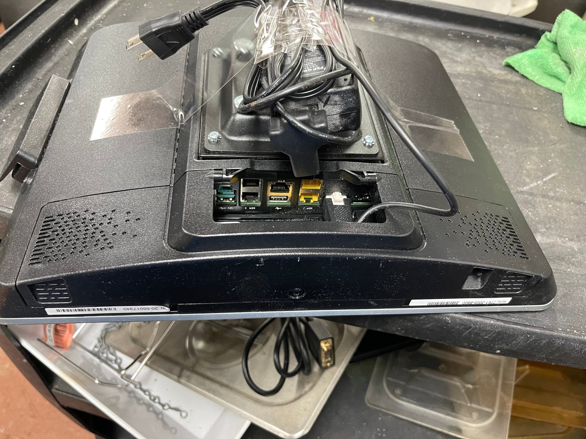 Used NCR 7761 - 8452 - 0000 Touch Screen POS System with Aloha RAL Software - Falcon Restaurant Supply - 9