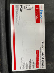 New Gloves, Sysco, Classic Vinyl - Medium - 100/box