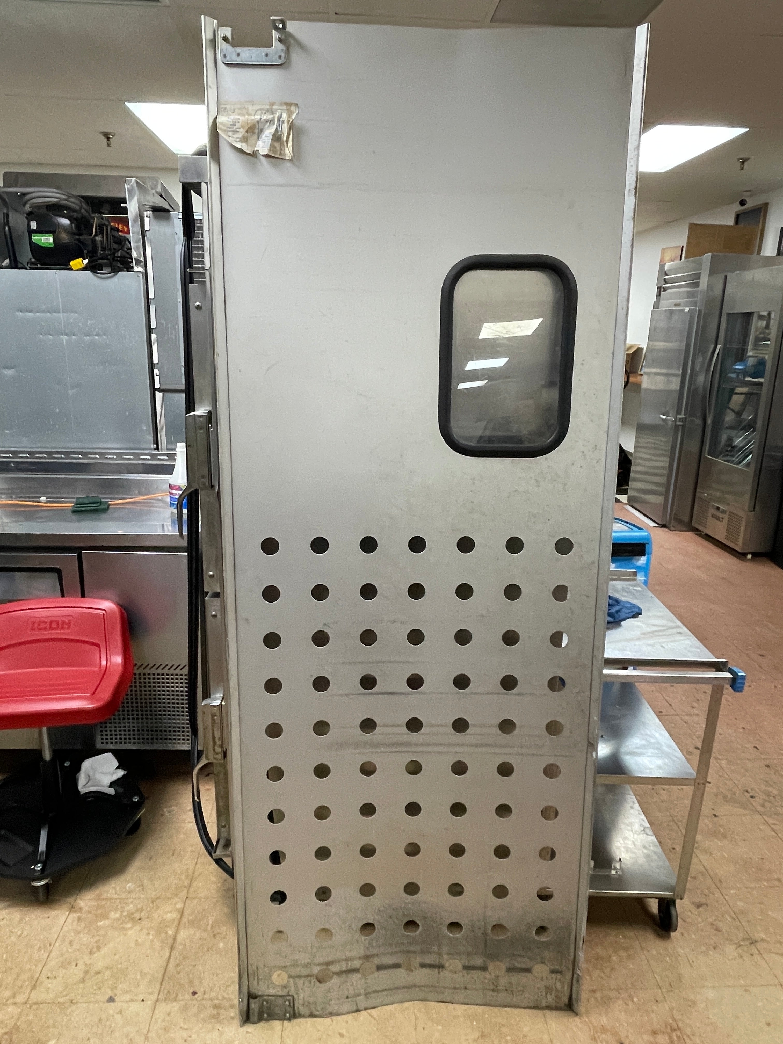 Used Eliason Commercial Swinging Door with Window - Without Hardware