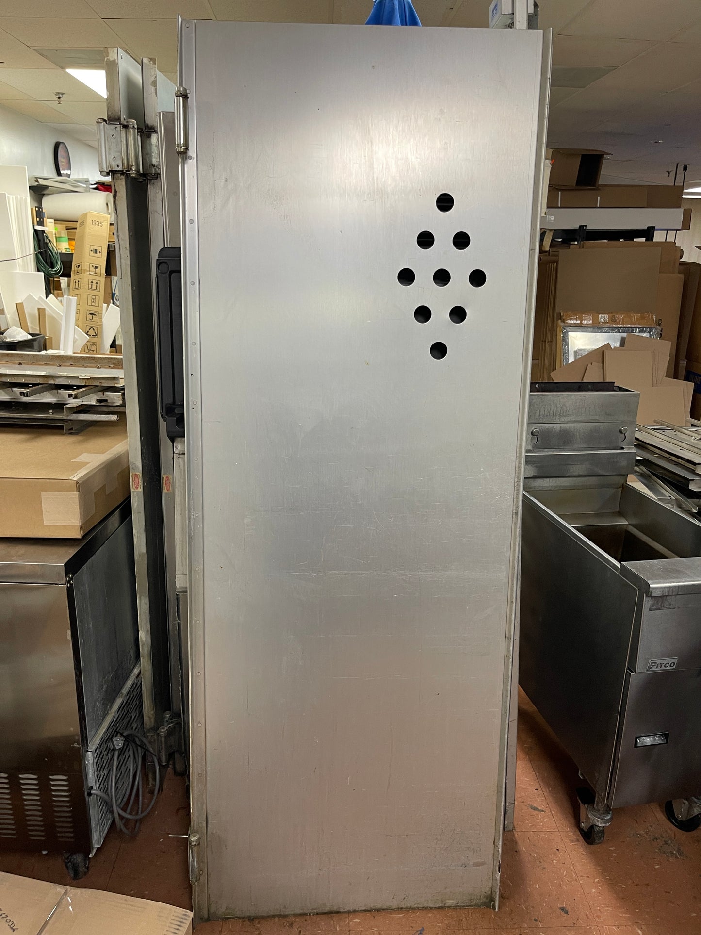 Used Carlson Commercial Swinging Door with Hinges 79-1/8" x 29-3/4"