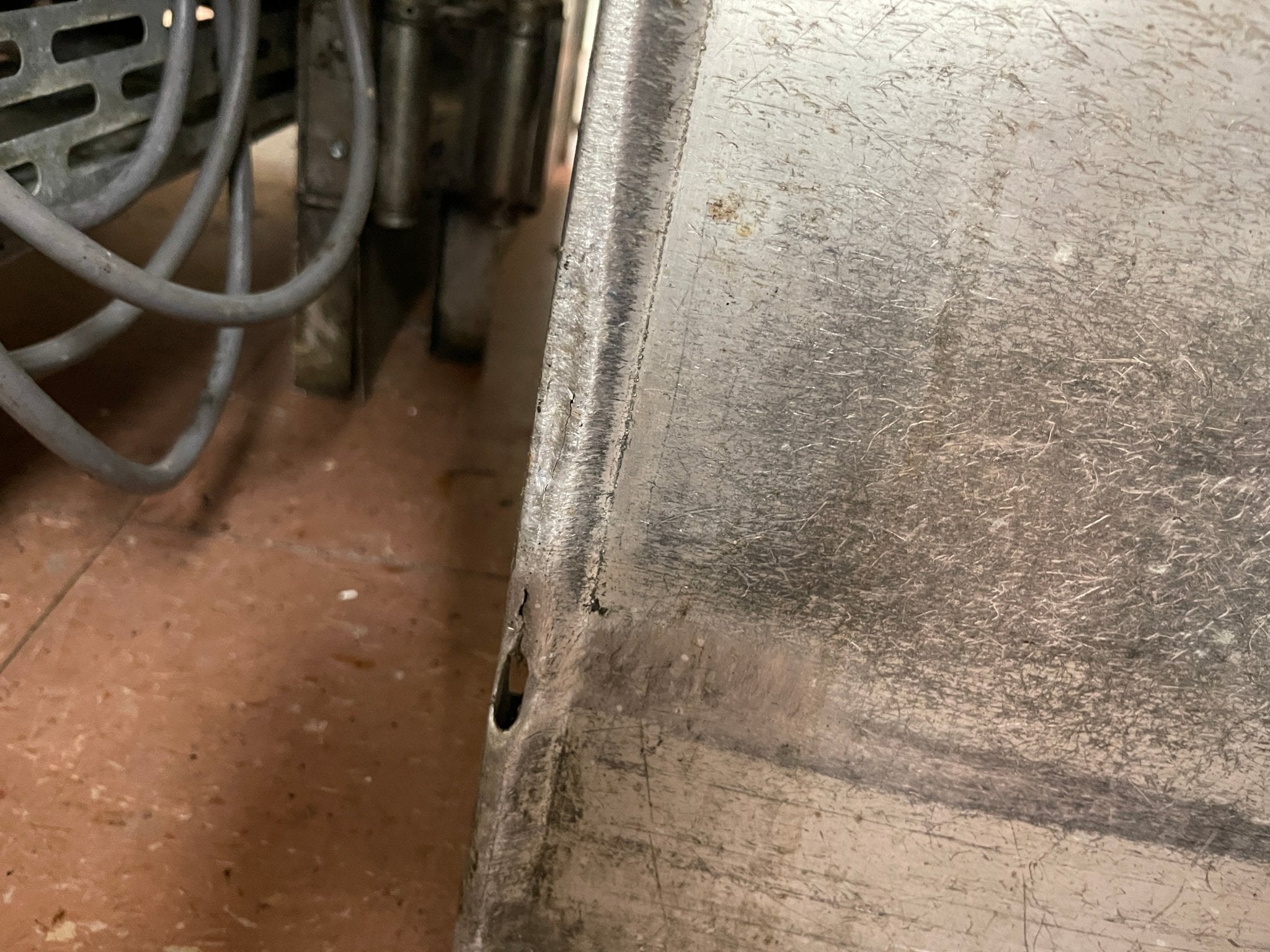 Used Carlson Commercial Swinging Door with Hinges 79 - 1/8" x 29 - 3/4" - Falcon Restaurant Supply - 5