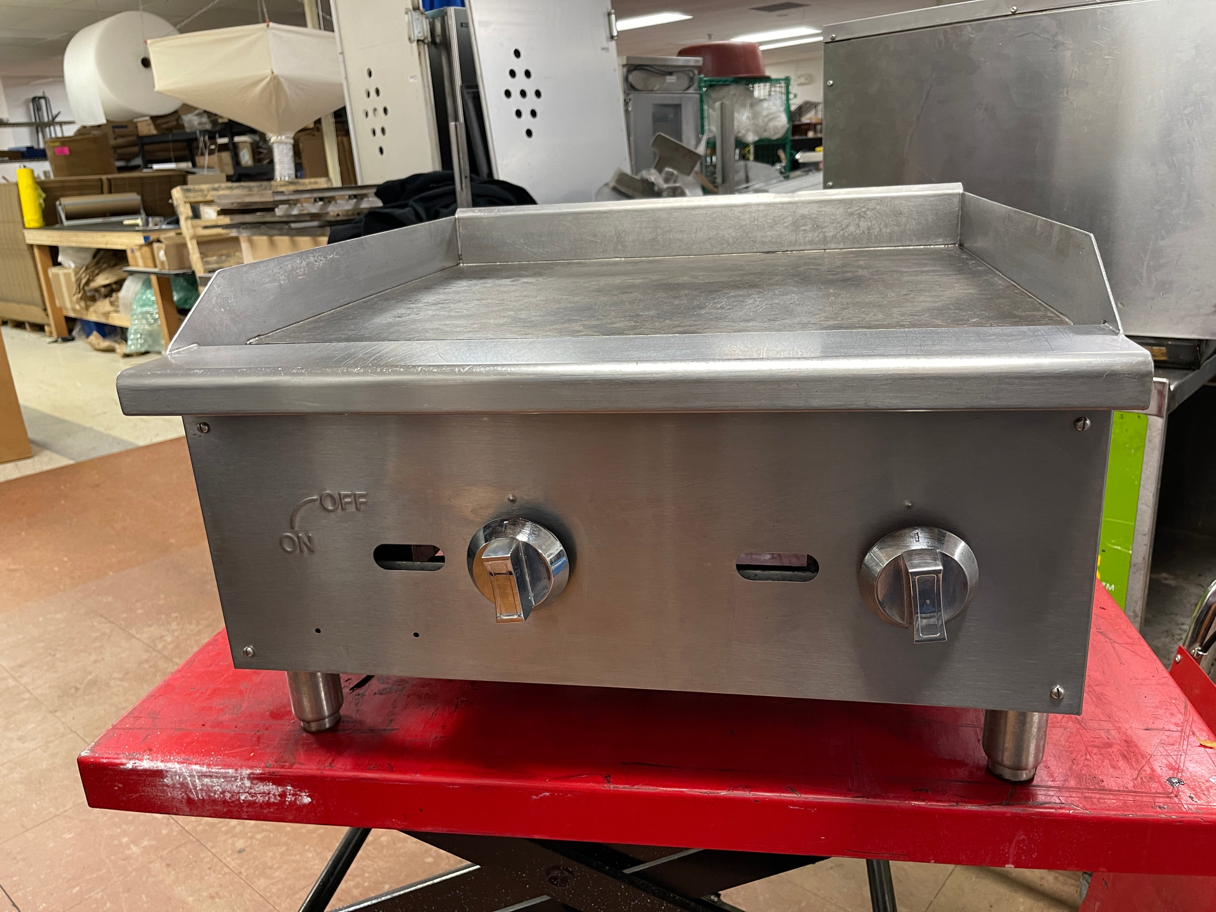 Used 24" ACE Natural Gas Griddle 60,000 BTU - COZ