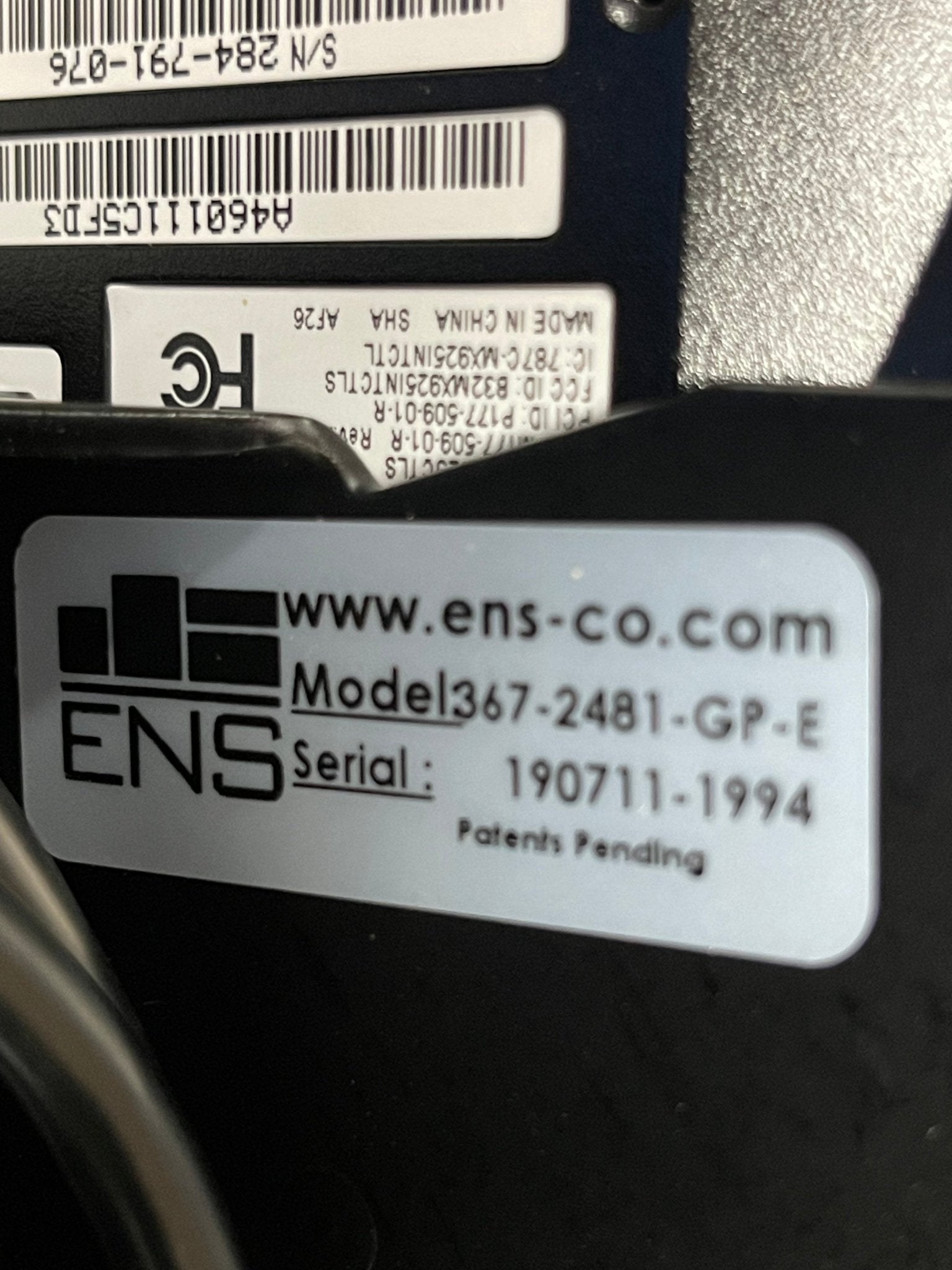 Used Verifone 367 - 2481 - GP - E Card Reader Terminal with Mount - Falcon Restaurant Supply - 5