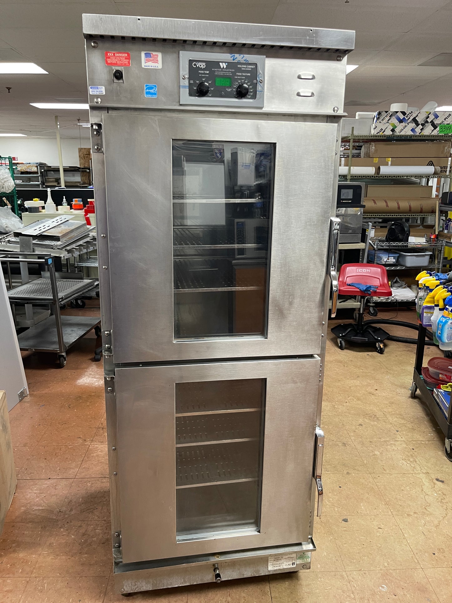 Used Winston HA4522ZE CVAP Insulated Humidified Heated Holding Cabinet 120V