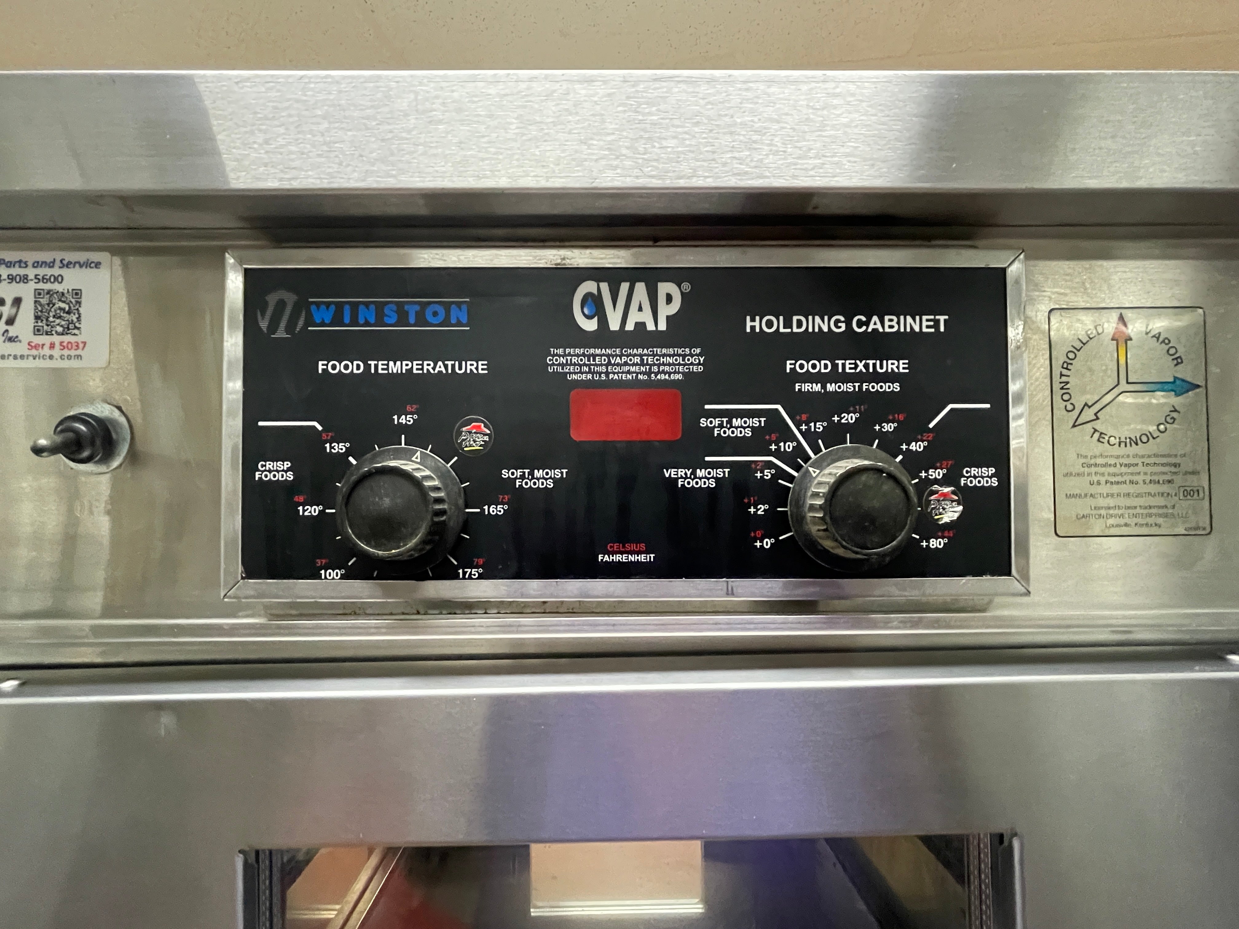 Used Winston HA4522ZE CVAP Pass Through Humidified Heated Holding Cabinet 120V