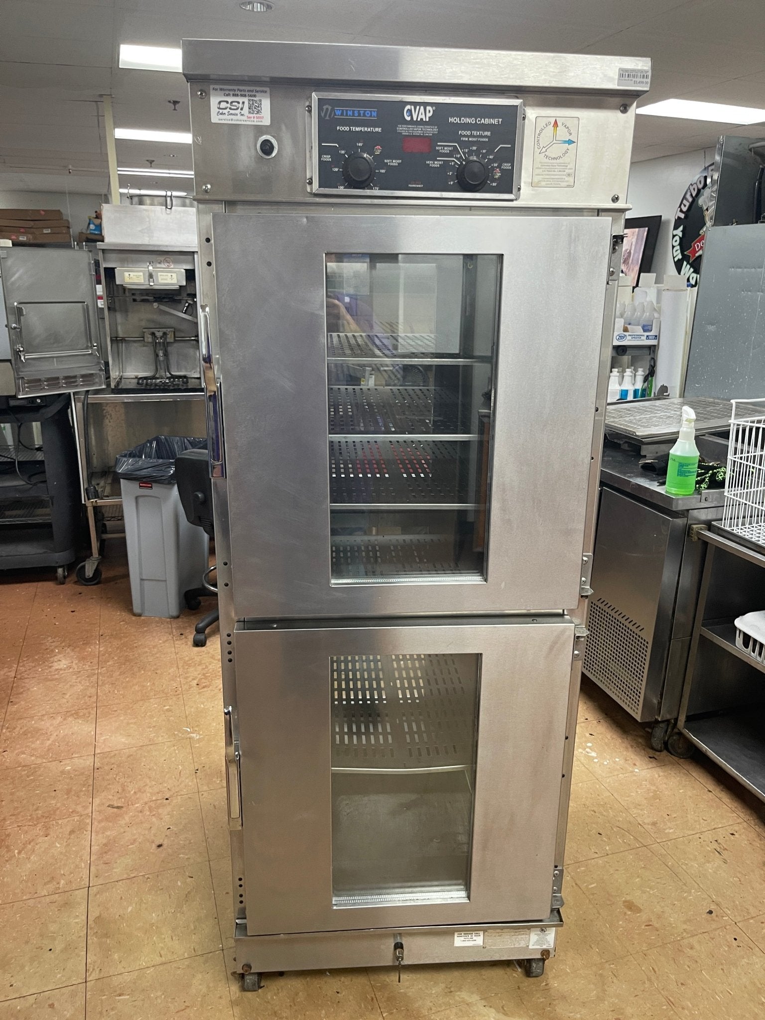 Used Winston HA4522ZE Pass Through Heated Holding Cabinet - 1